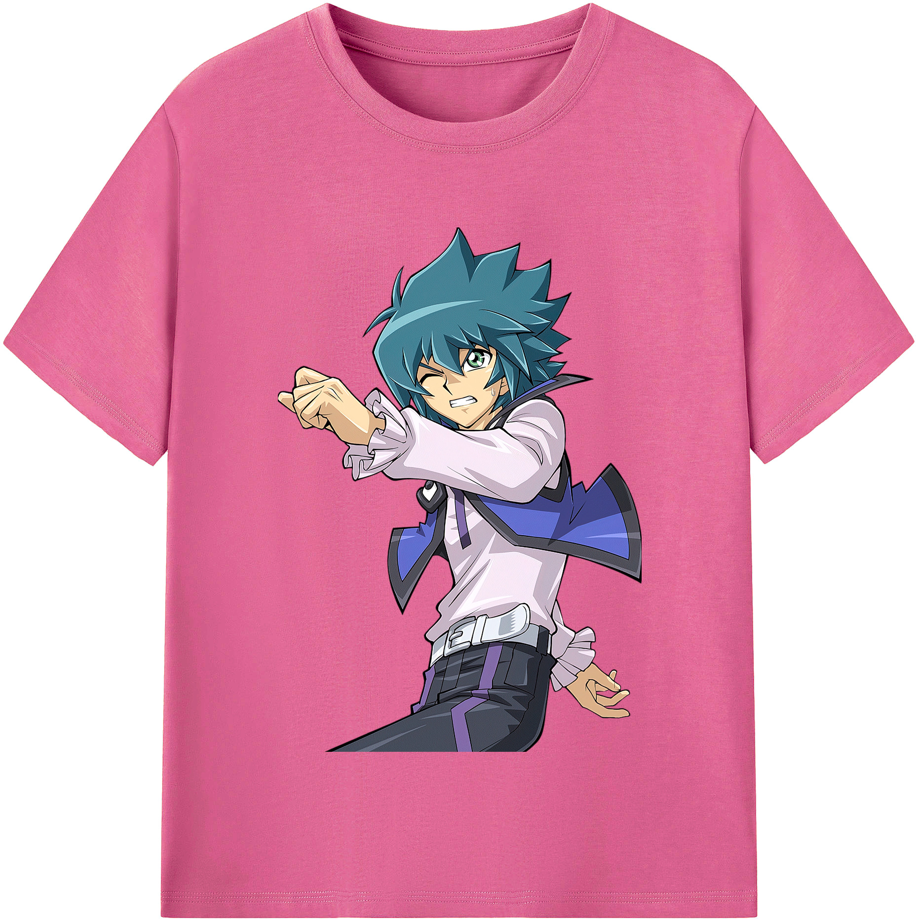 （画像用） 遊☆戯☆王 Yu-Gi-Oh! レディースカジュアルプリントTシャツ（綿100％）