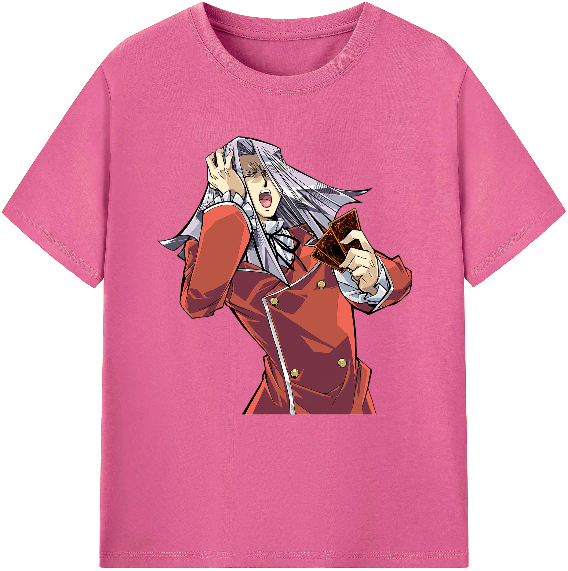 （画像用） 遊☆戯☆王 Yu-Gi-Oh! レディースカジュアルプリントTシャツ（綿100％）