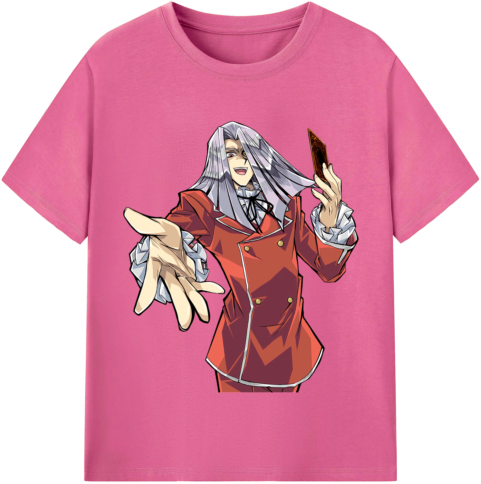 （画像用） 遊☆戯☆王 Yu-Gi-Oh! レディースカジュアルプリントTシャツ（綿100％）