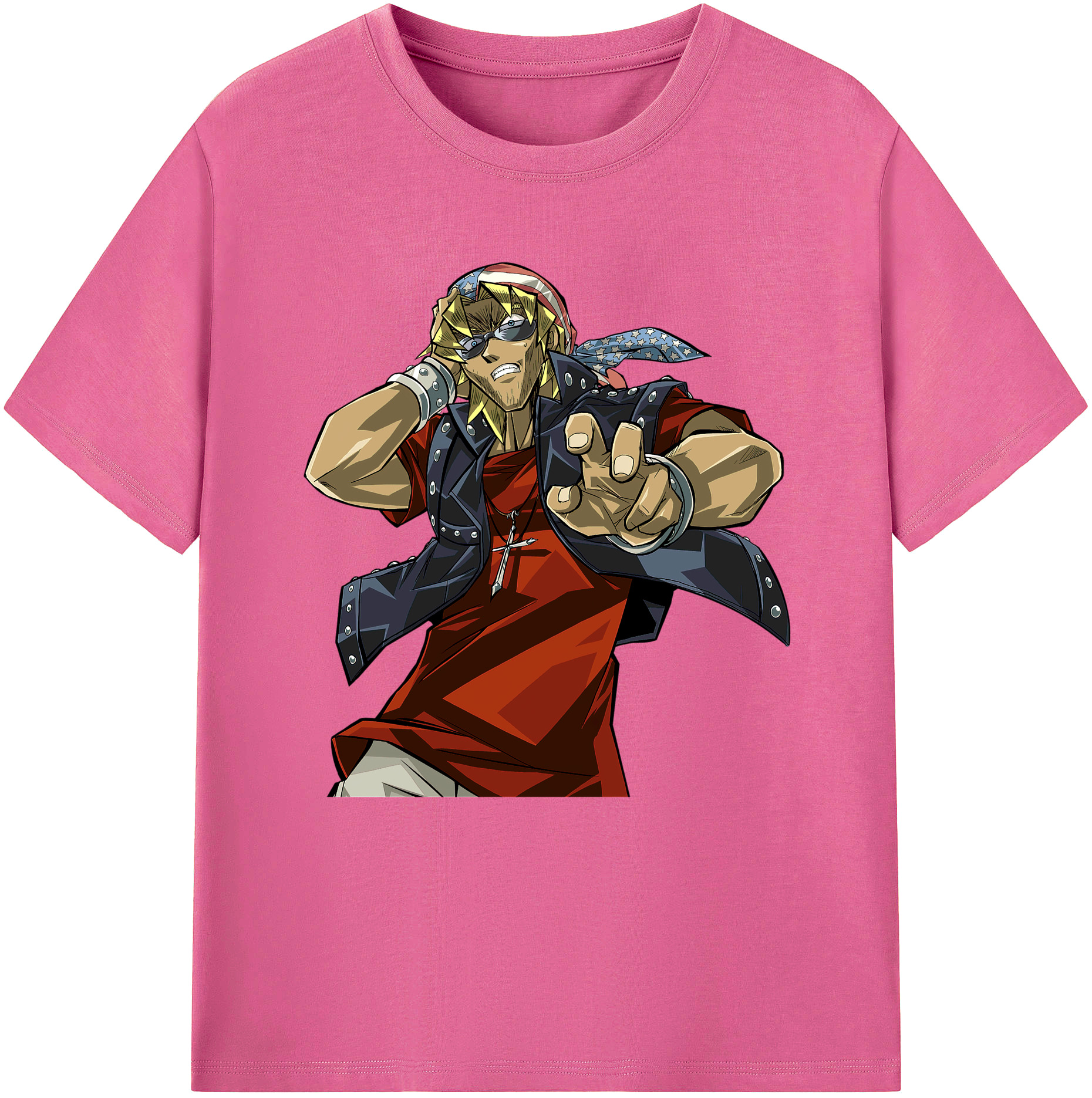 （画像用） 遊☆戯☆王 Yu-Gi-Oh! レディースカジュアルプリントTシャツ（綿100％）