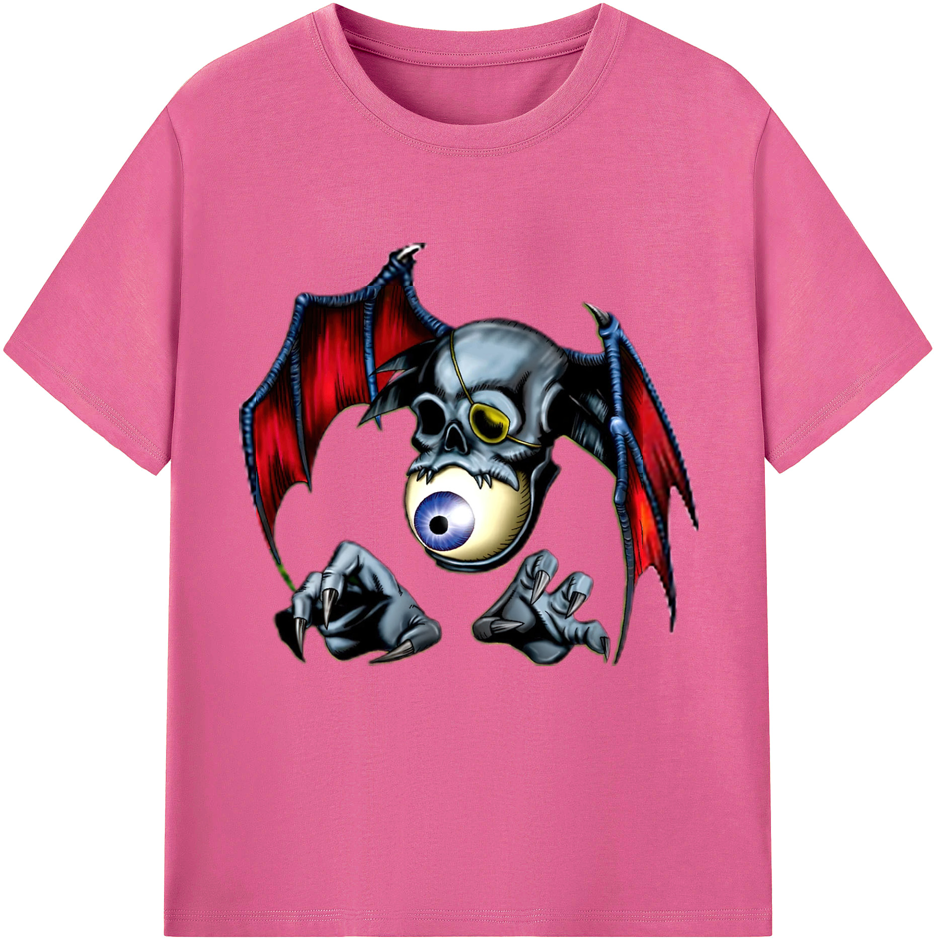 （画像用） 遊☆戯☆王 Yu-Gi-Oh! レディースカジュアルプリントTシャツ（綿100％）