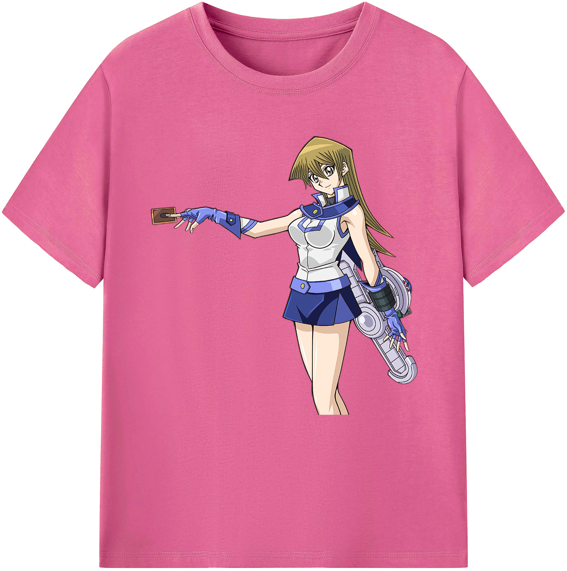（画像用） 遊☆戯☆王 Yu-Gi-Oh! レディースカジュアルプリントTシャツ（綿100％）