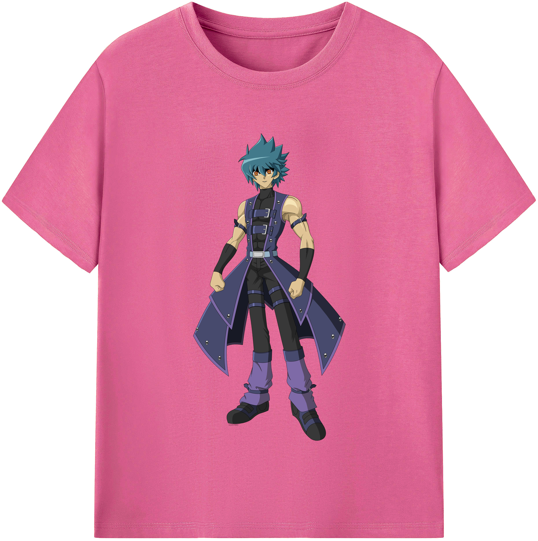 （画像用） 遊☆戯☆王 Yu-Gi-Oh! レディースカジュアルプリントTシャツ（綿100％）