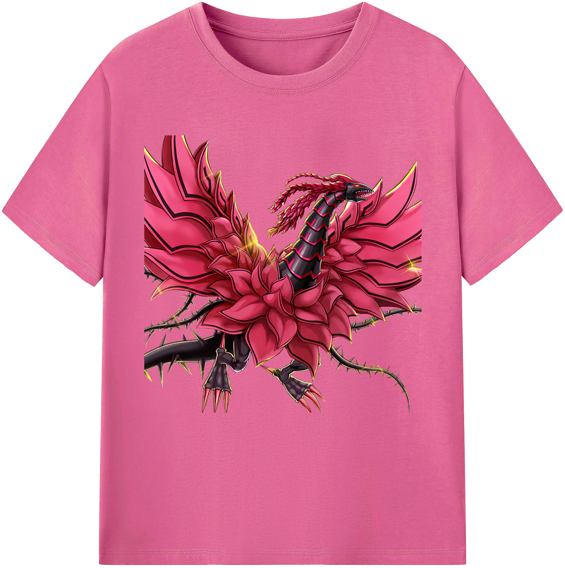 （画像用） 遊☆戯☆王 Yu-Gi-Oh! レディースカジュアルプリントTシャツ（綿100％）