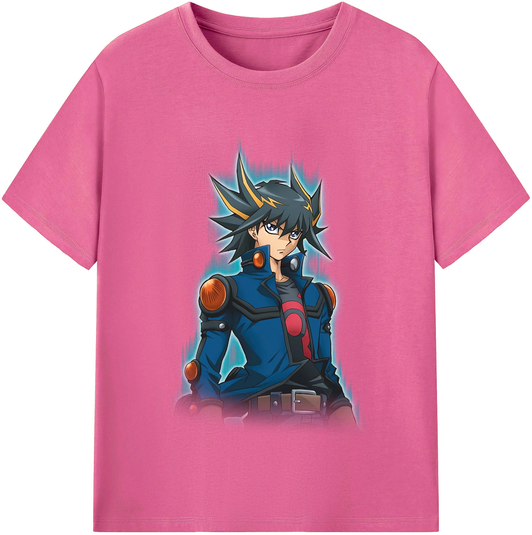 （画像用） 遊☆戯☆王 Yu-Gi-Oh! レディースカジュアルプリントTシャツ（綿100％）