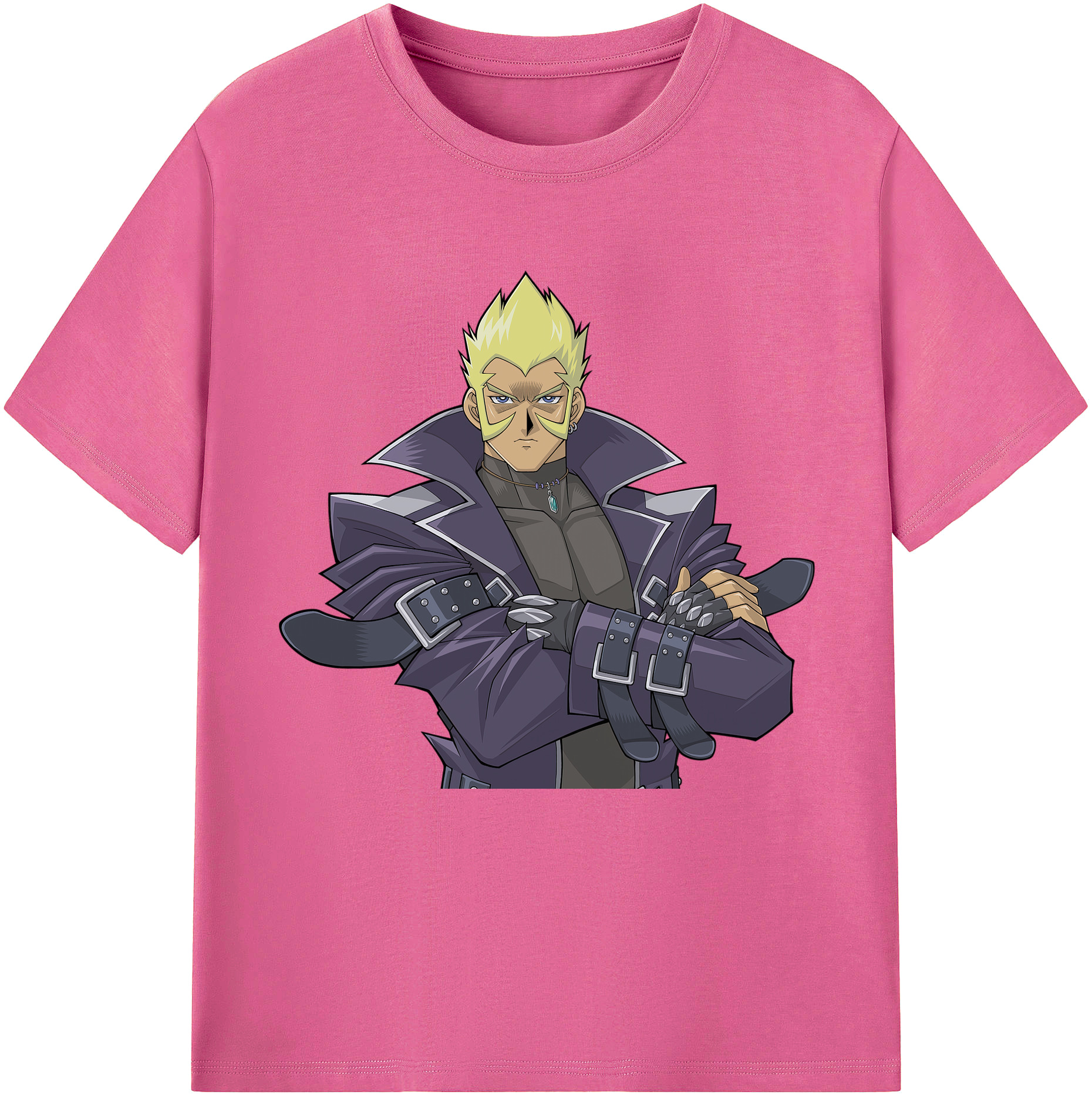 （画像用） 遊☆戯☆王 Yu-Gi-Oh! レディースカジュアルプリントTシャツ（綿100％）