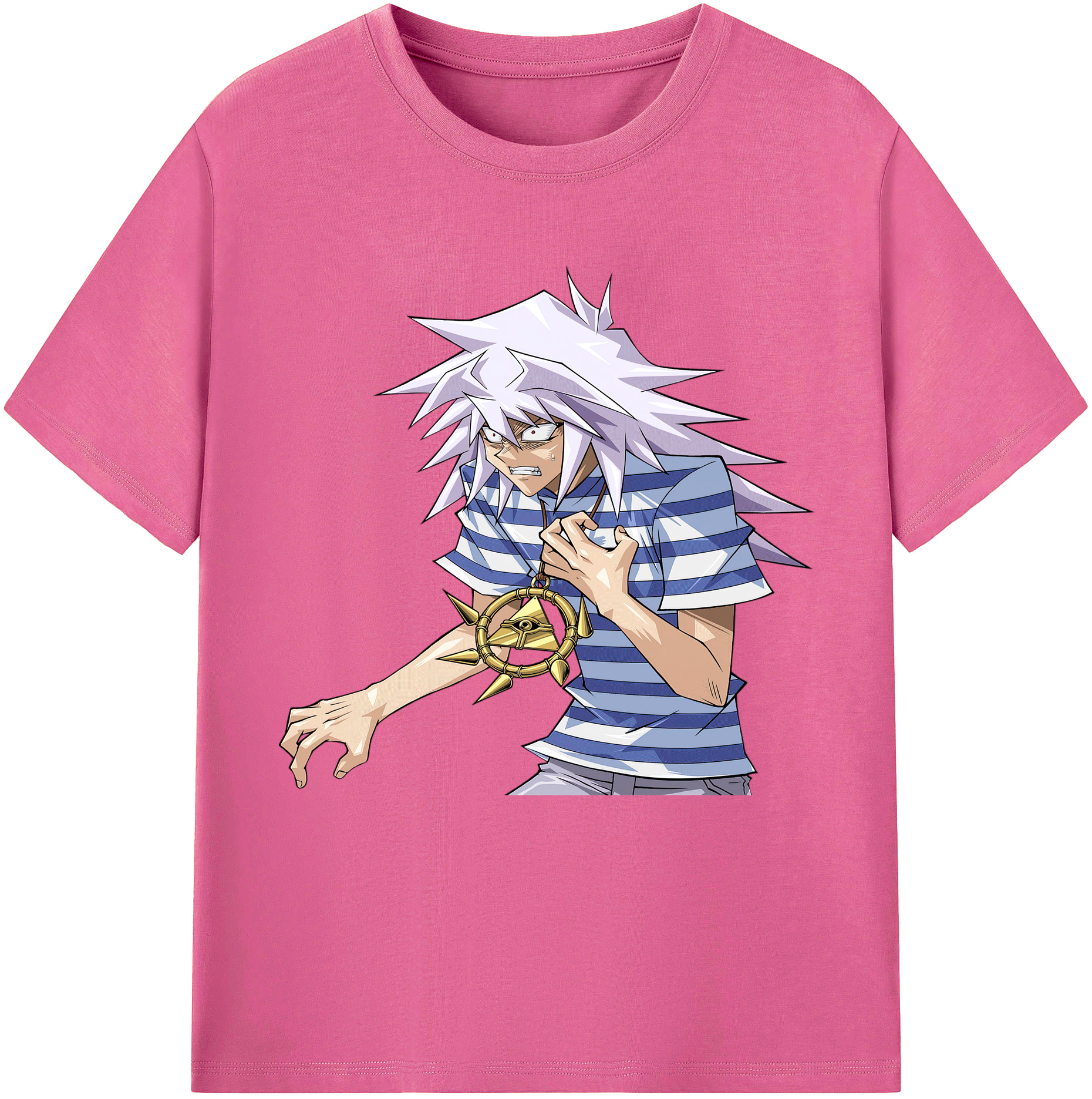 （画像用） 遊☆戯☆王 Yu-Gi-Oh! レディースカジュアルプリントTシャツ（綿100％）