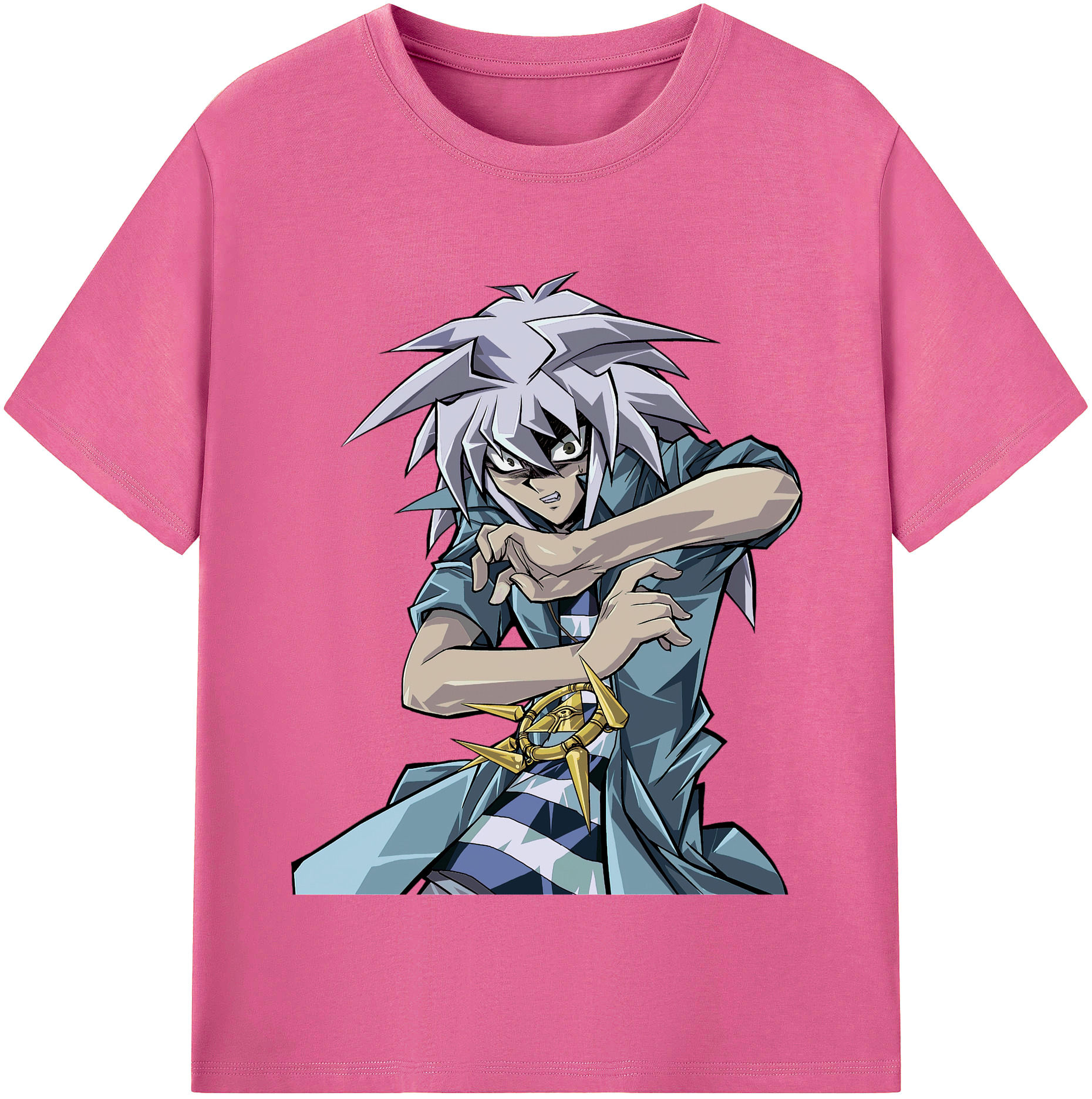（画像用） 遊☆戯☆王 Yu-Gi-Oh! レディースカジュアルプリントTシャツ（綿100％）