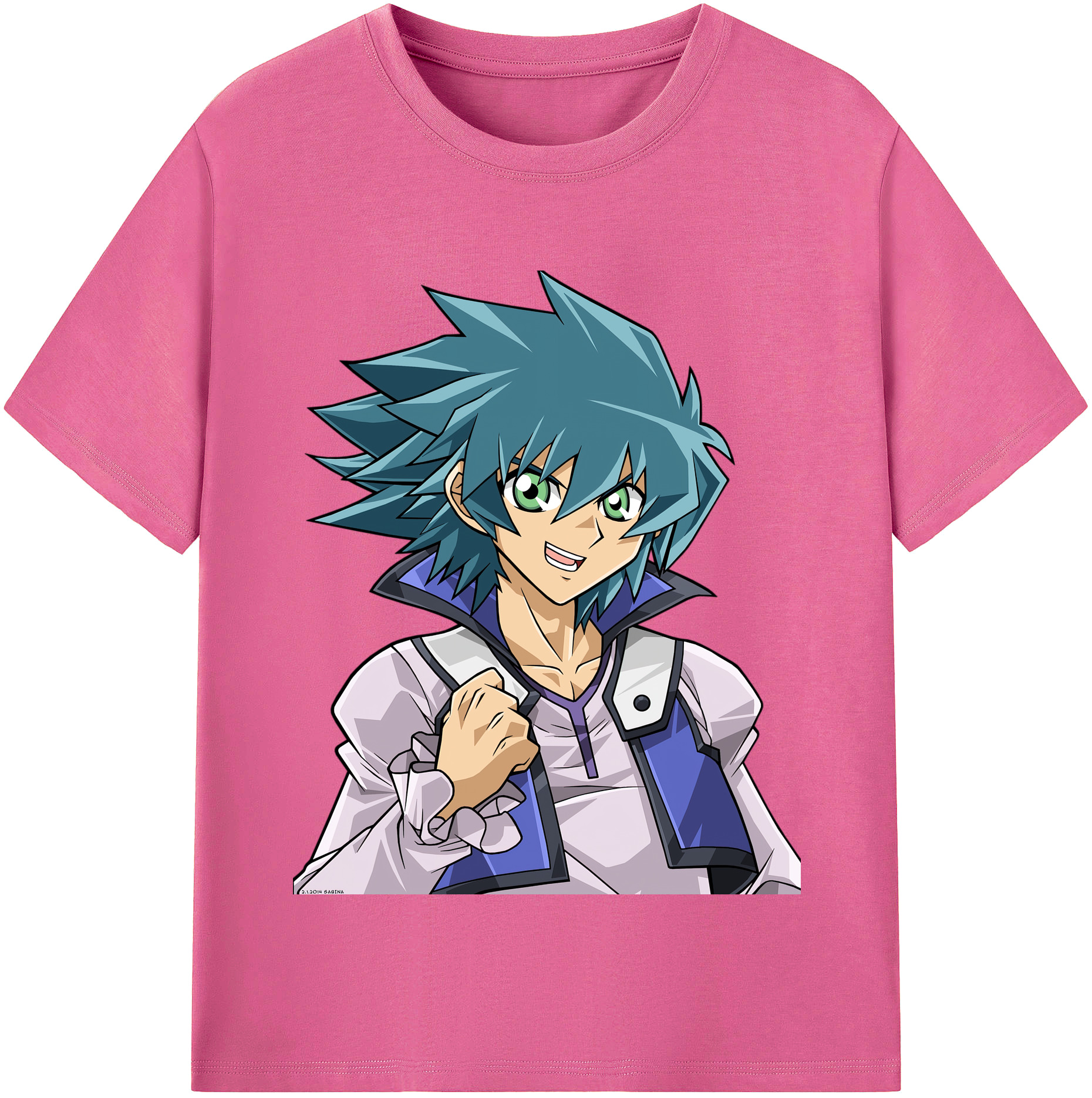 （画像用） 遊☆戯☆王 Yu-Gi-Oh! レディースカジュアルプリントTシャツ（綿100％）