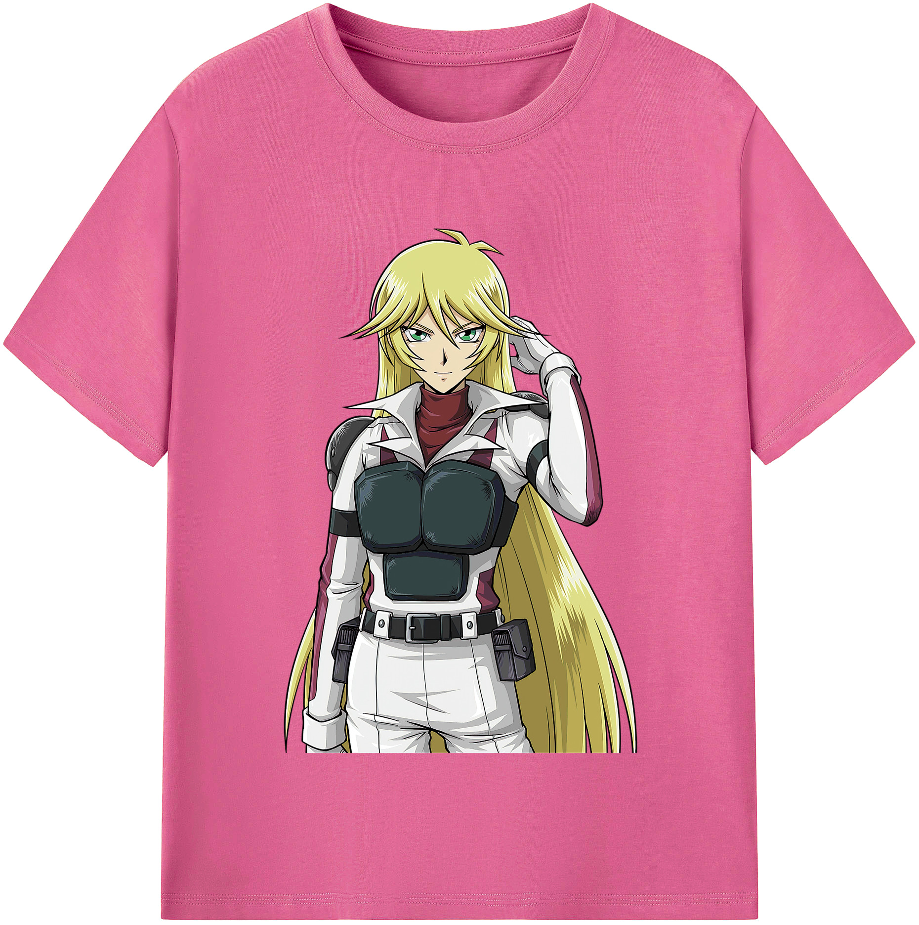 （画像用） 遊☆戯☆王 Yu-Gi-Oh! レディースカジュアルプリントTシャツ（綿100％）