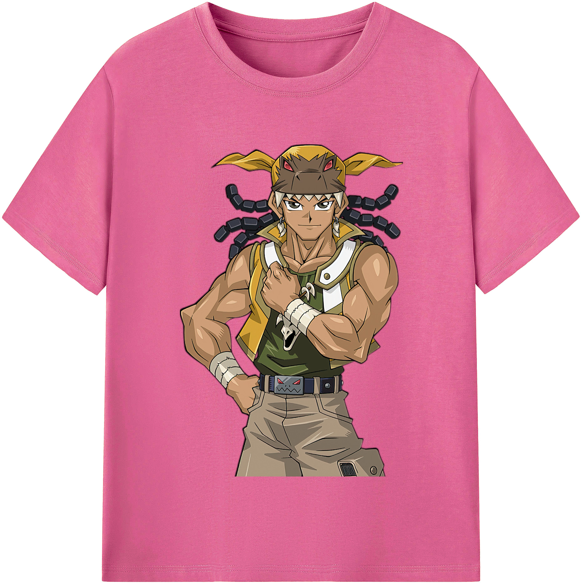 （画像用） 遊☆戯☆王 Yu-Gi-Oh! レディースカジュアルプリントTシャツ（綿100％）