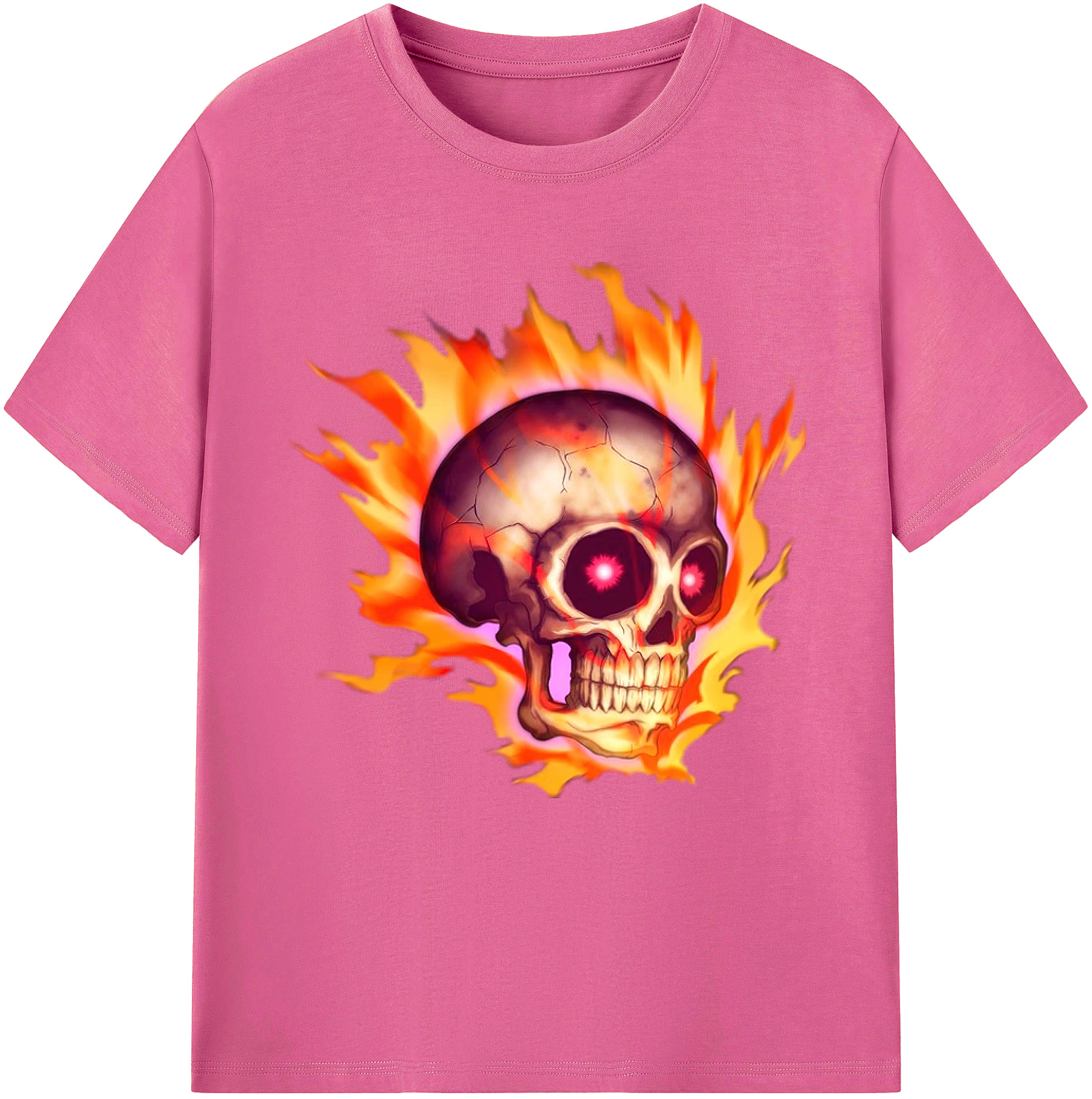 （画像用） 遊☆戯☆王 Yu-Gi-Oh! レディースカジュアルプリントTシャツ（綿100％）