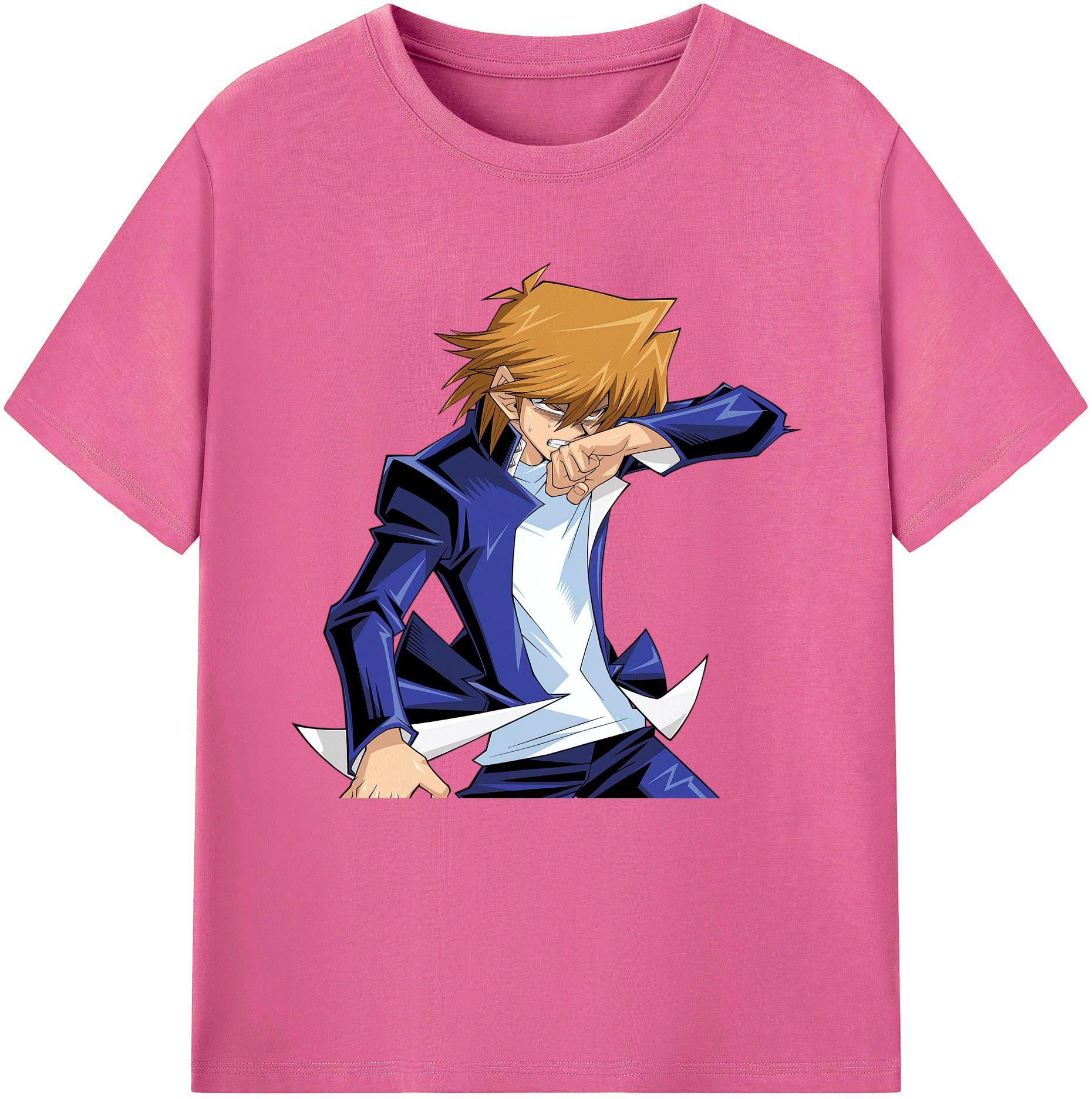 （画像用） 遊☆戯☆王 Yu-Gi-Oh! レディースカジュアルプリントTシャツ（綿100％）