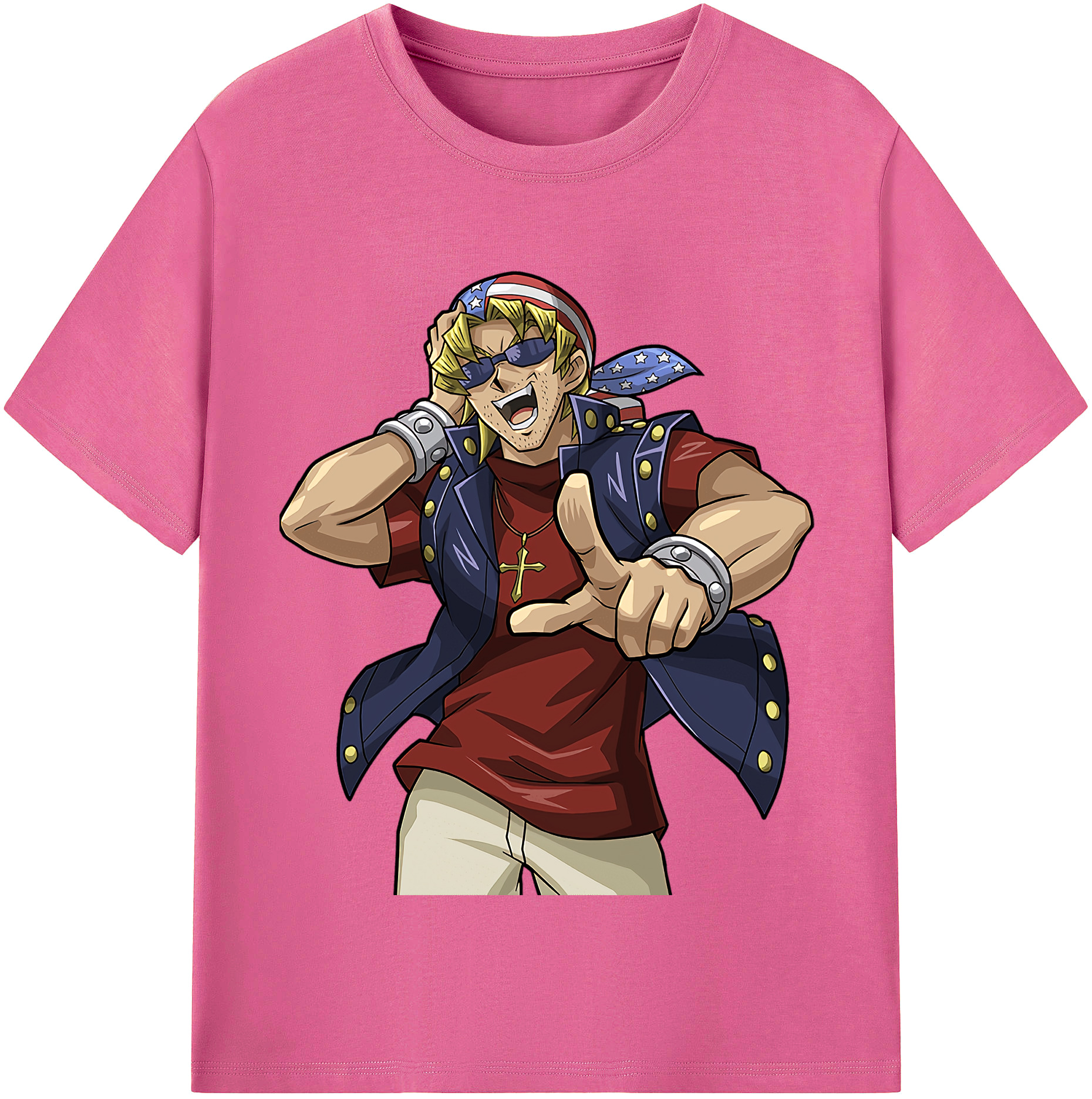 （画像用） 遊☆戯☆王 Yu-Gi-Oh! レディースカジュアルプリントTシャツ（綿100％）