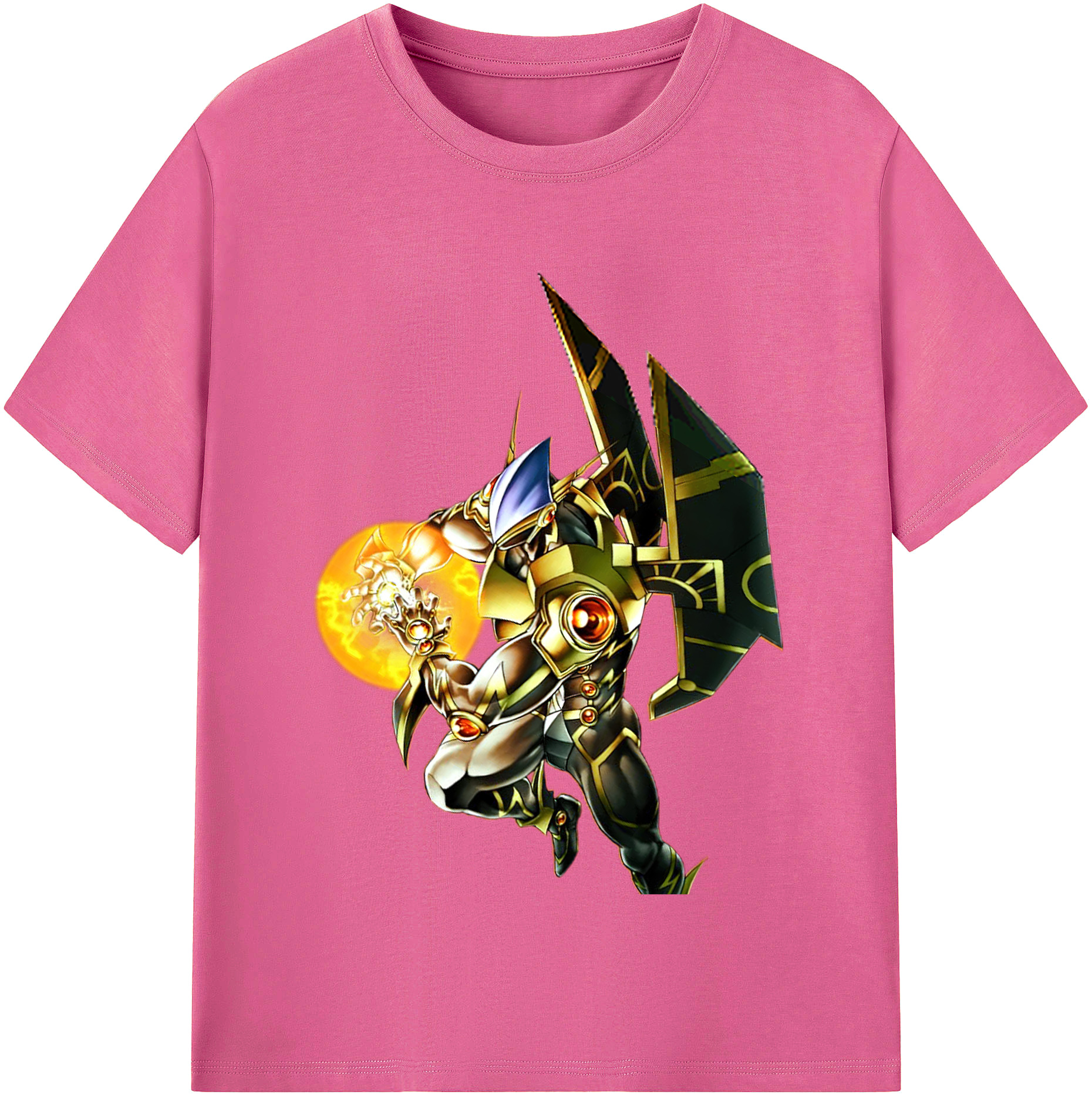 （画像用） 遊☆戯☆王 Yu-Gi-Oh! レディースカジュアルプリントTシャツ（綿100％）