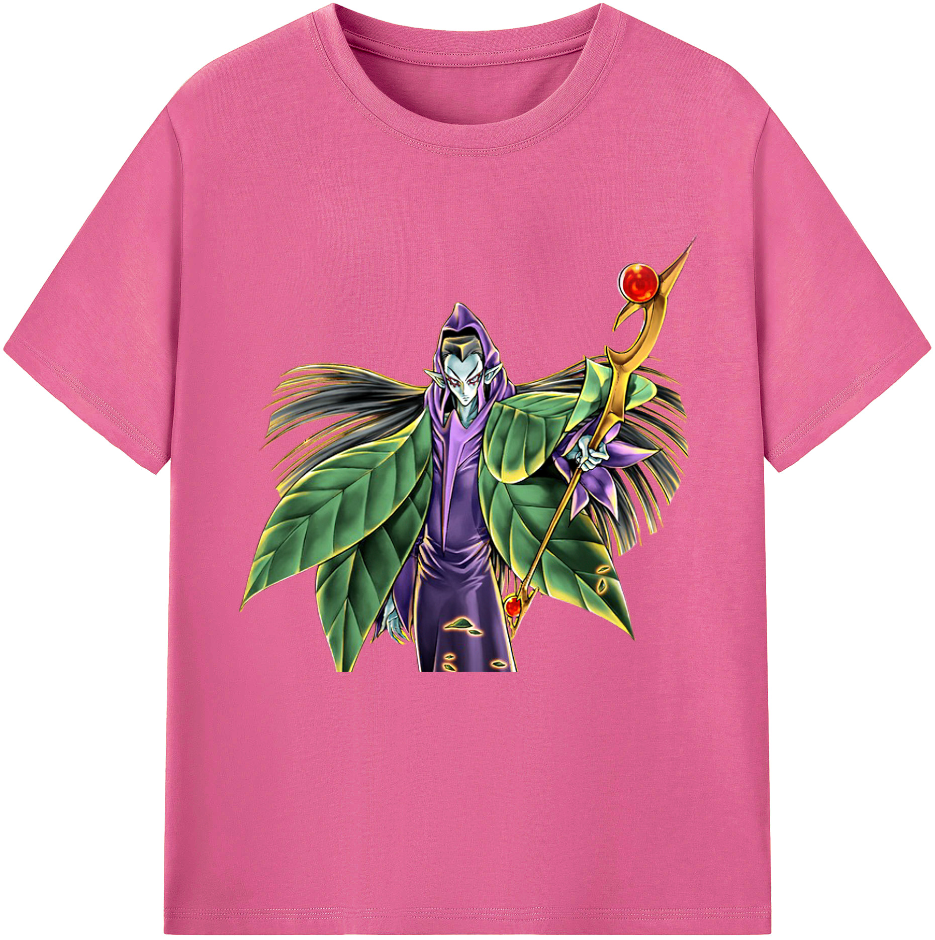 （画像用） 遊☆戯☆王 Yu-Gi-Oh! レディースカジュアルプリントTシャツ（綿100％）