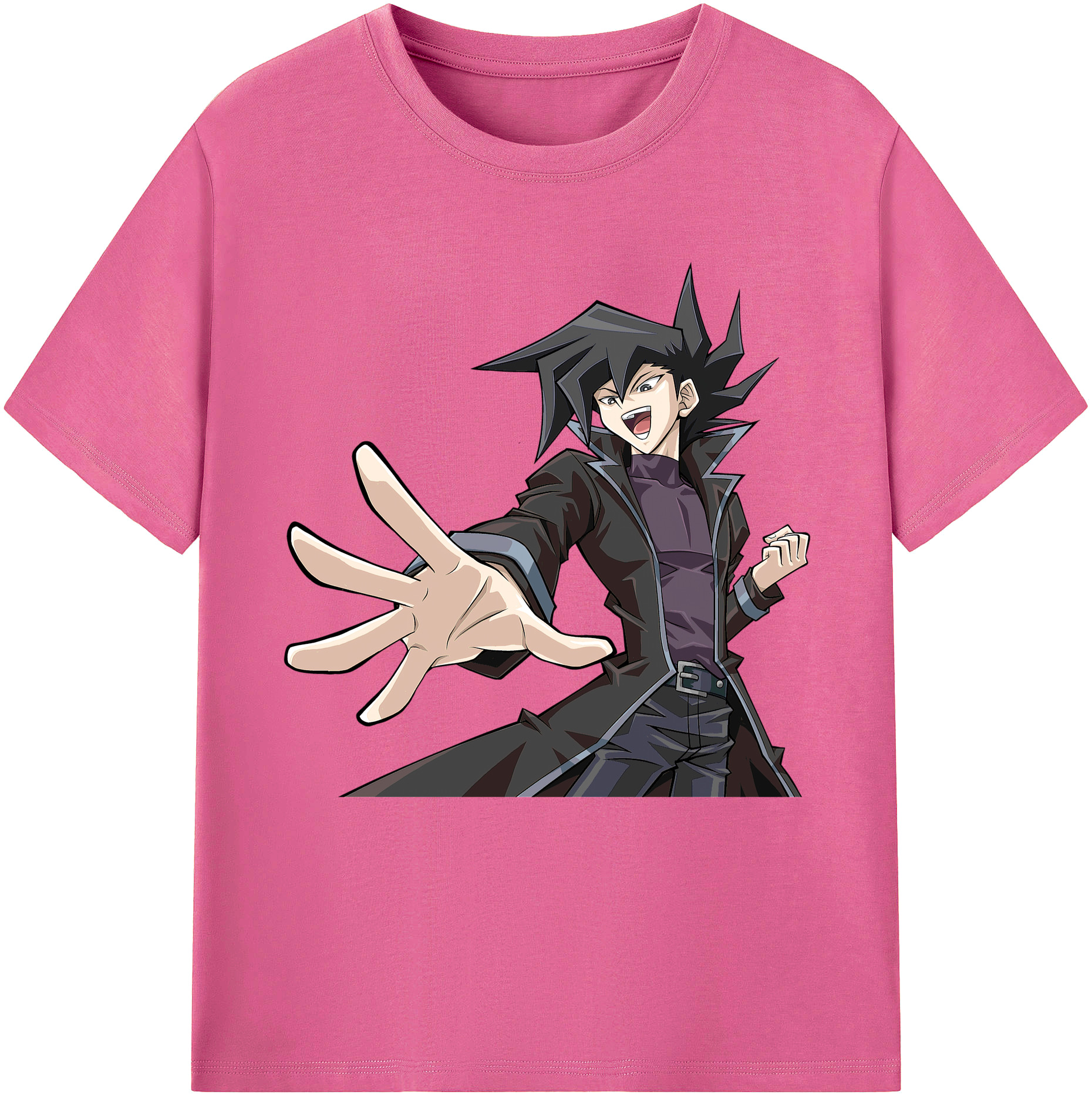 （画像用） 遊☆戯☆王 Yu-Gi-Oh! レディースカジュアルプリントTシャツ（綿100％）