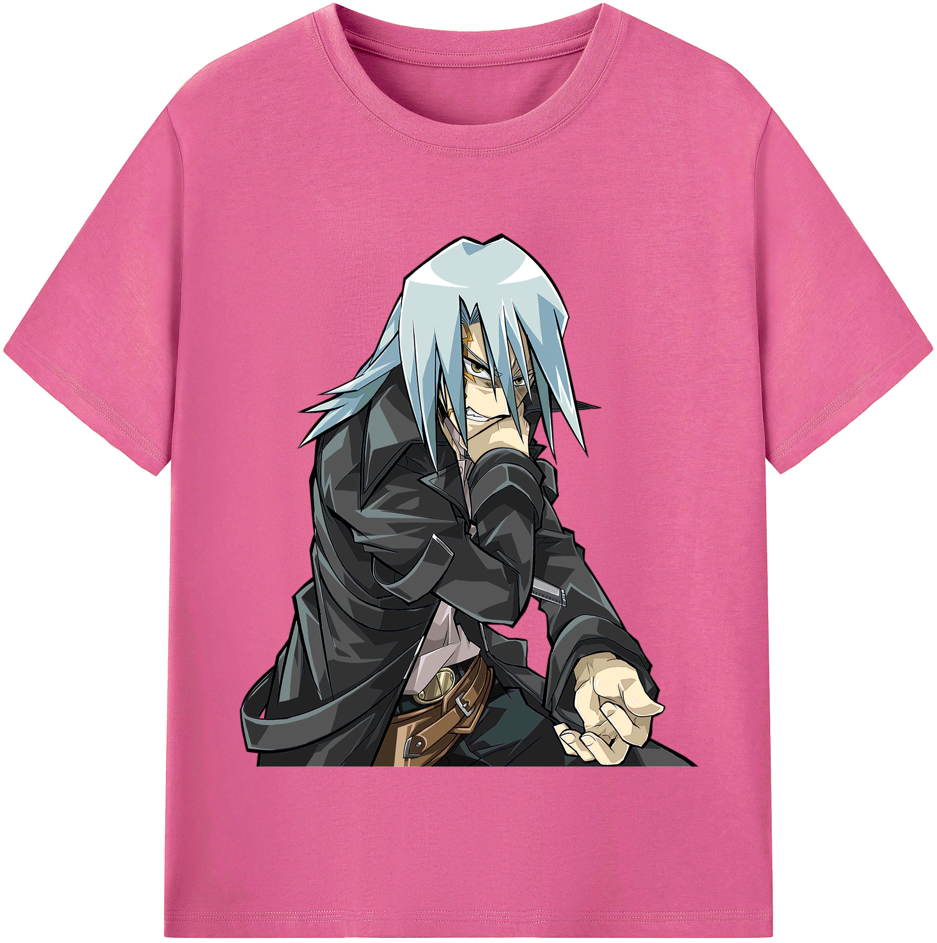 （画像用） 遊☆戯☆王 Yu-Gi-Oh! レディースカジュアルプリントTシャツ（綿100％）
