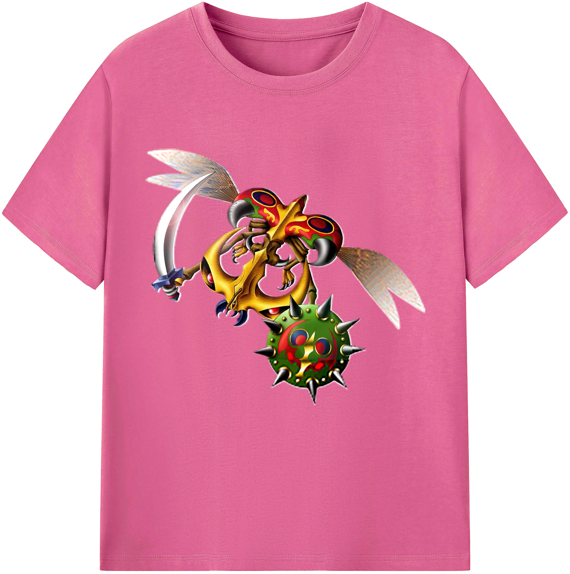 （画像用） 遊☆戯☆王 Yu-Gi-Oh! レディースカジュアルプリントTシャツ（綿100％）
