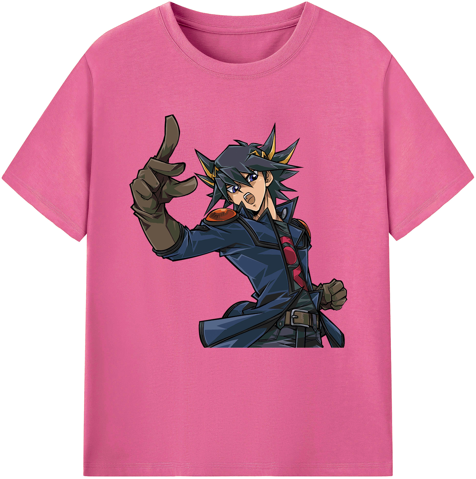 （画像用） 遊☆戯☆王 Yu-Gi-Oh! レディースカジュアルプリントTシャツ（綿100％）
