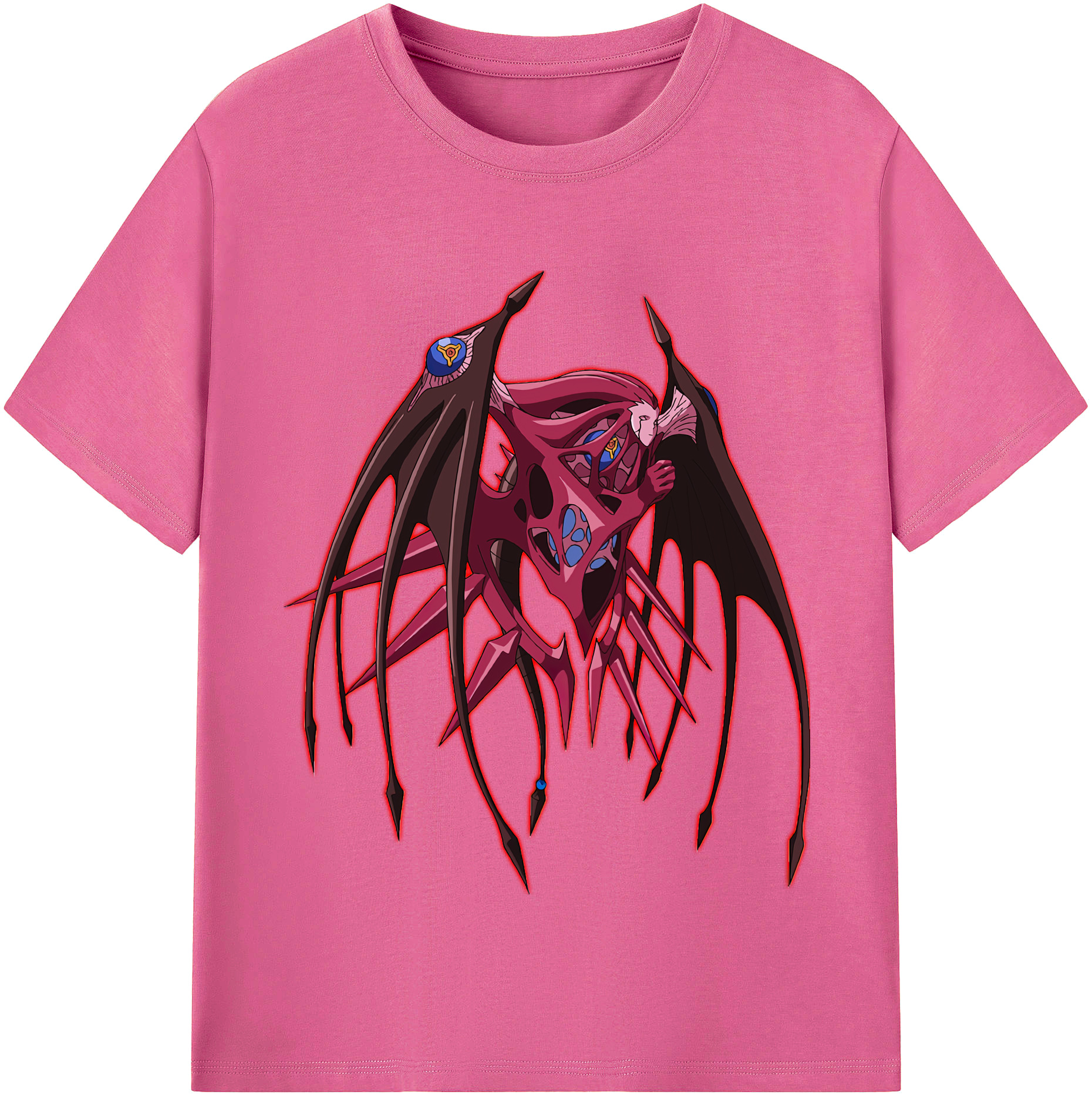 （画像用） 遊☆戯☆王 Yu-Gi-Oh! レディースカジュアルプリントTシャツ（綿100％）