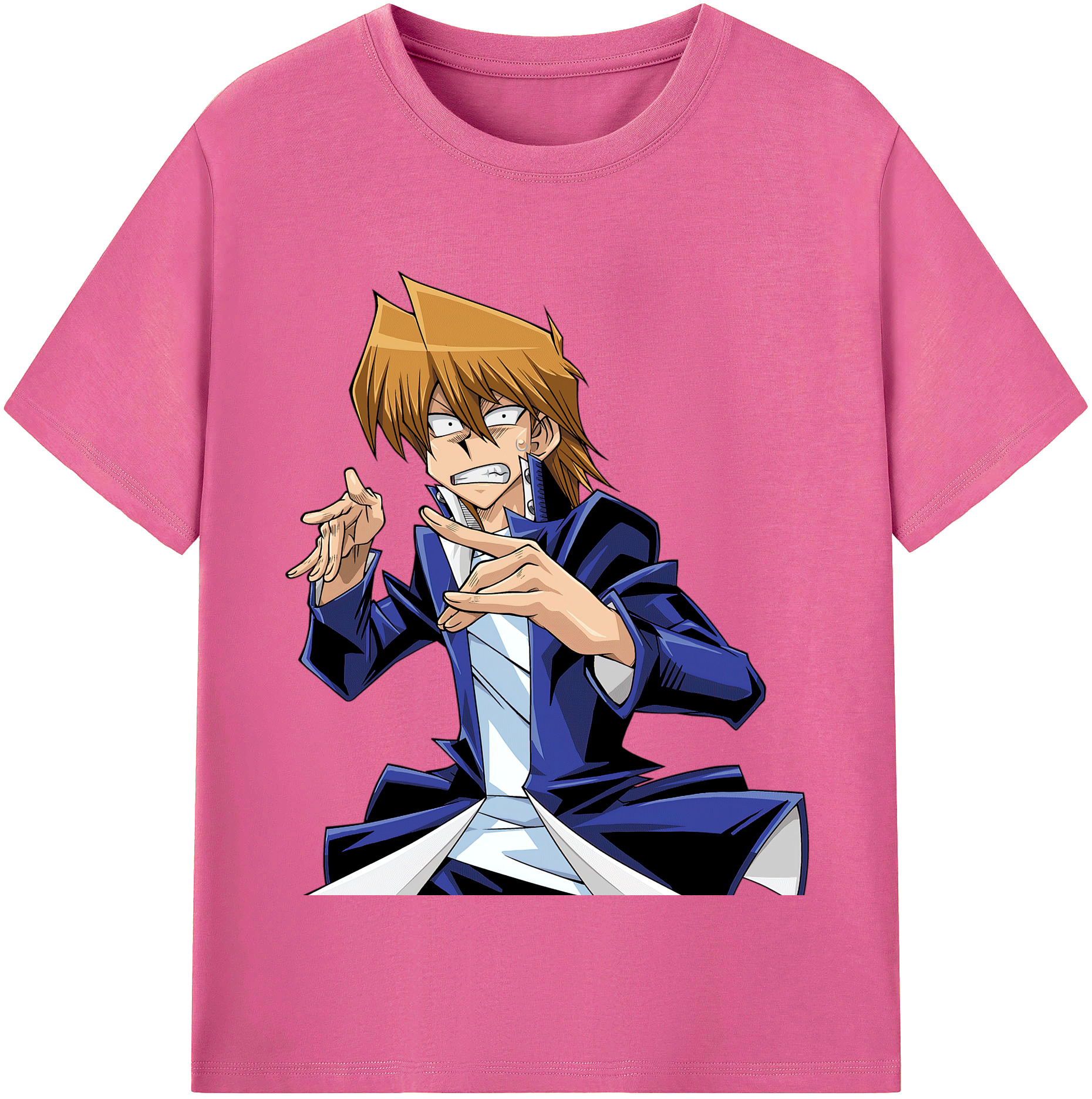 （画像用） 遊☆戯☆王 Yu-Gi-Oh! レディースカジュアルプリントTシャツ（綿100％）