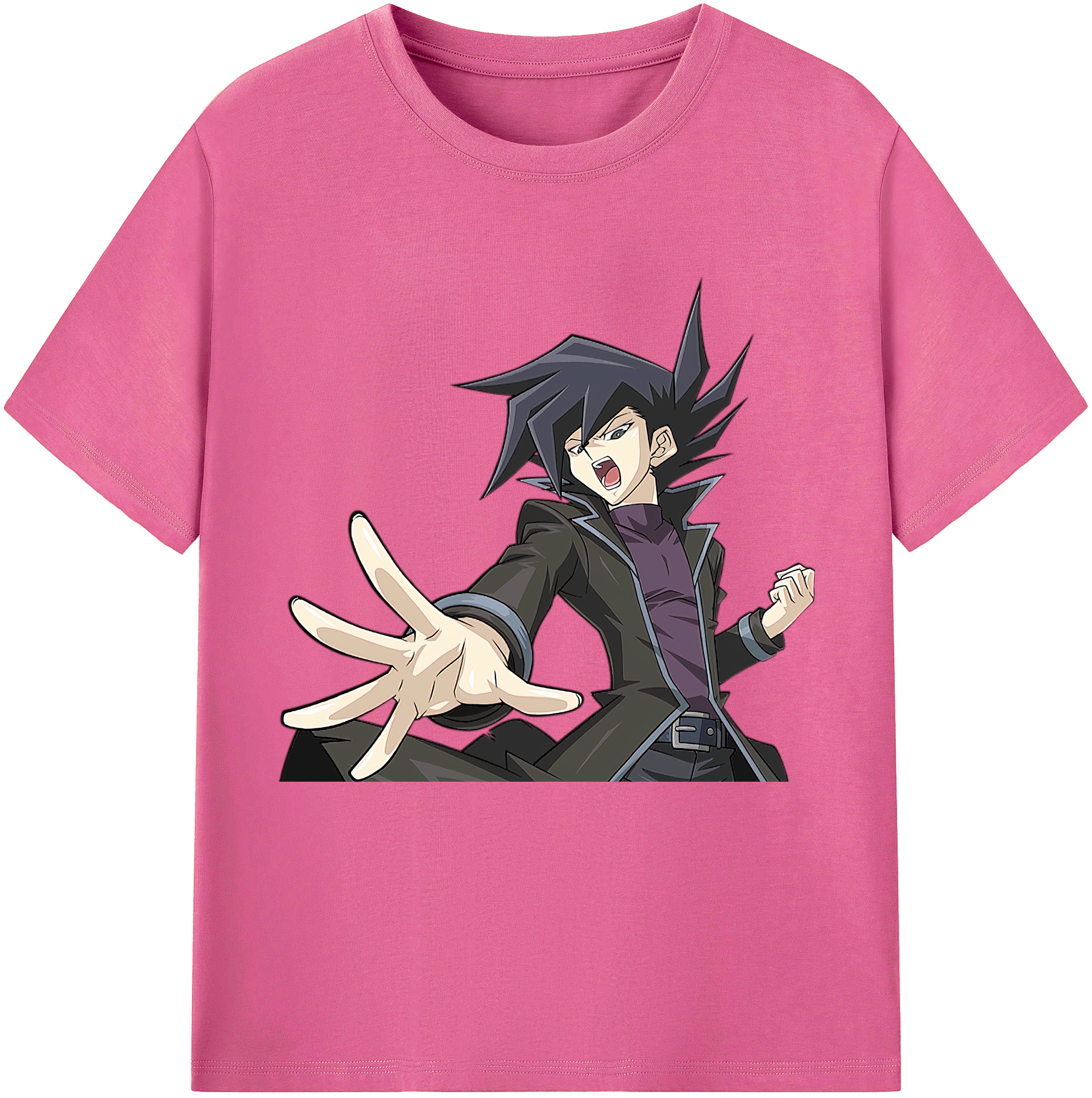（画像用） 遊☆戯☆王 Yu-Gi-Oh! レディースカジュアルプリントTシャツ（綿100％）
