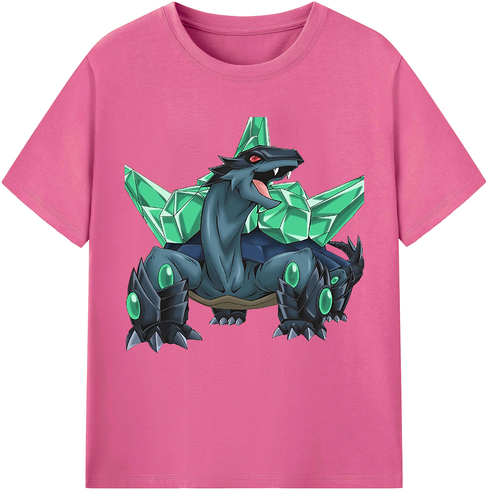 （画像用） 遊☆戯☆王 Yu-Gi-Oh! レディースカジュアルプリントTシャツ（綿100％）