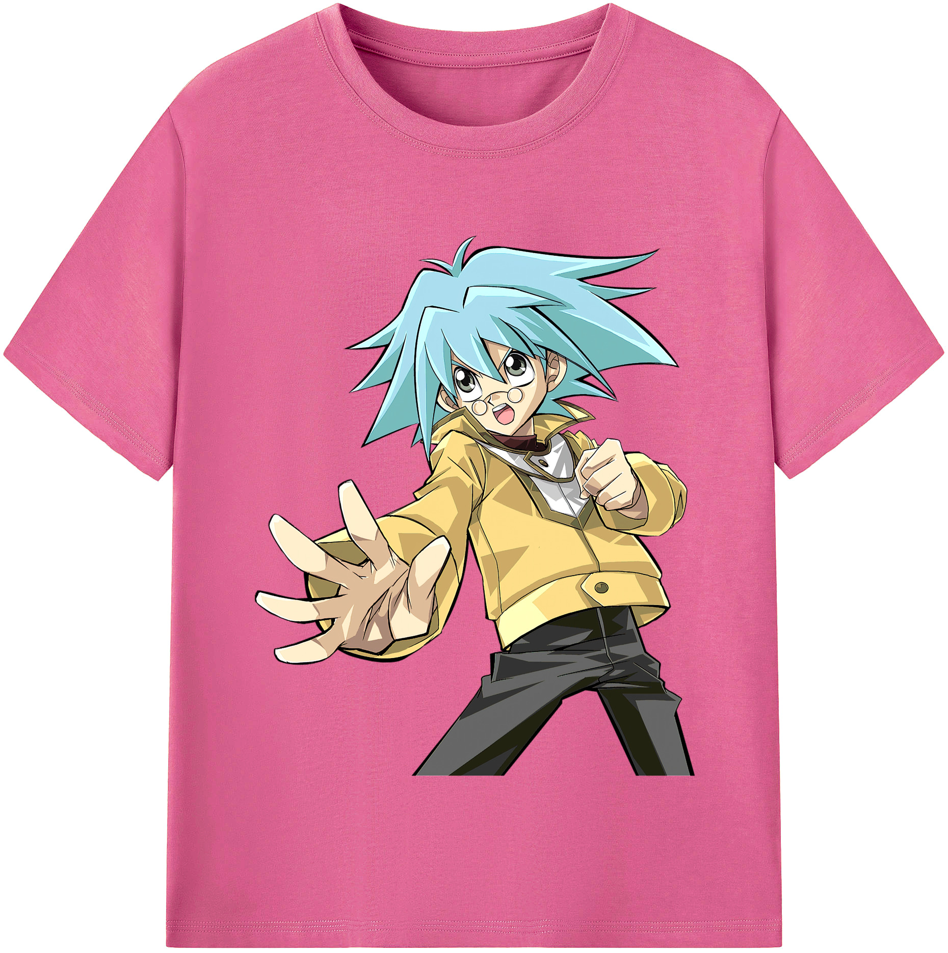 （画像用） 遊☆戯☆王 Yu-Gi-Oh! レディースカジュアルプリントTシャツ（綿100％）