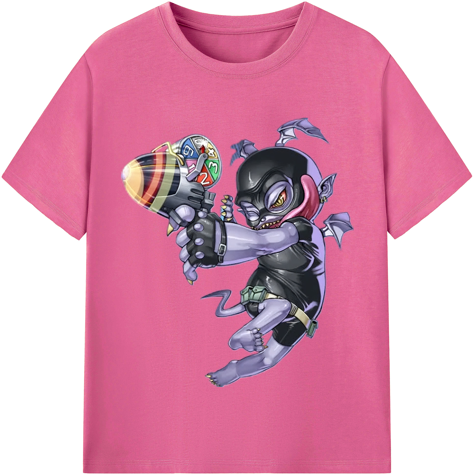 （画像用） 遊☆戯☆王 Yu-Gi-Oh! レディースカジュアルプリントTシャツ（綿100％）