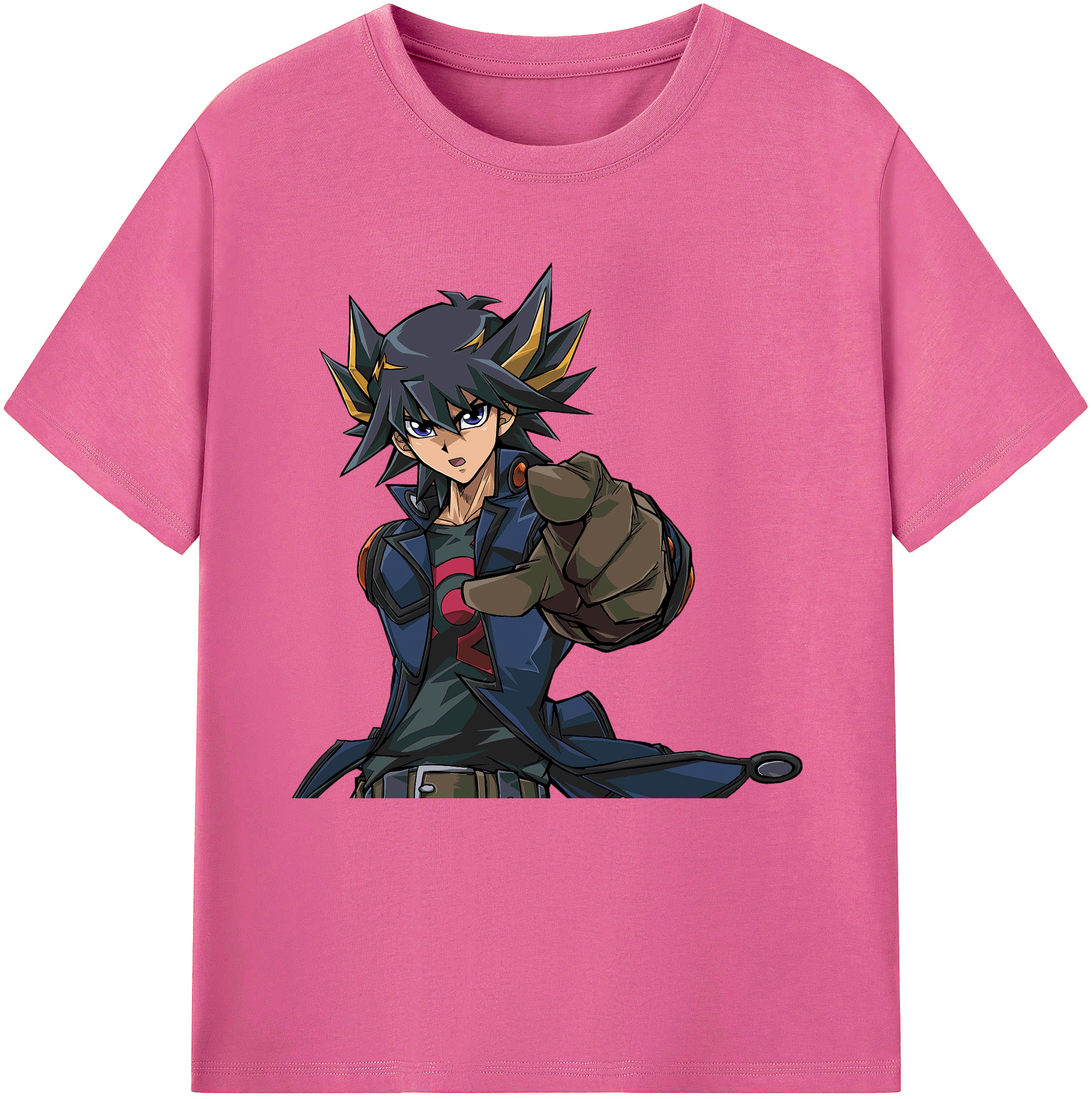 （画像用） 遊☆戯☆王 Yu-Gi-Oh! レディースカジュアルプリントTシャツ（綿100％）
