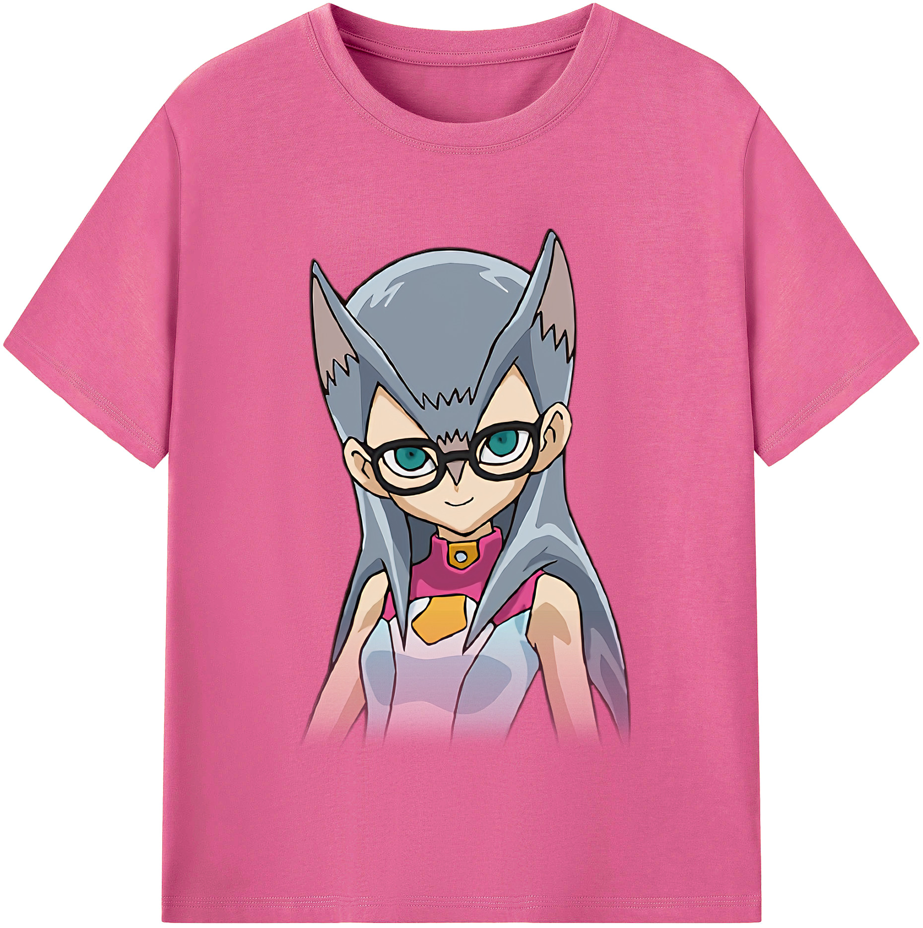 （画像用） 遊☆戯☆王 Yu-Gi-Oh! レディースカジュアルプリントTシャツ（綿100％）