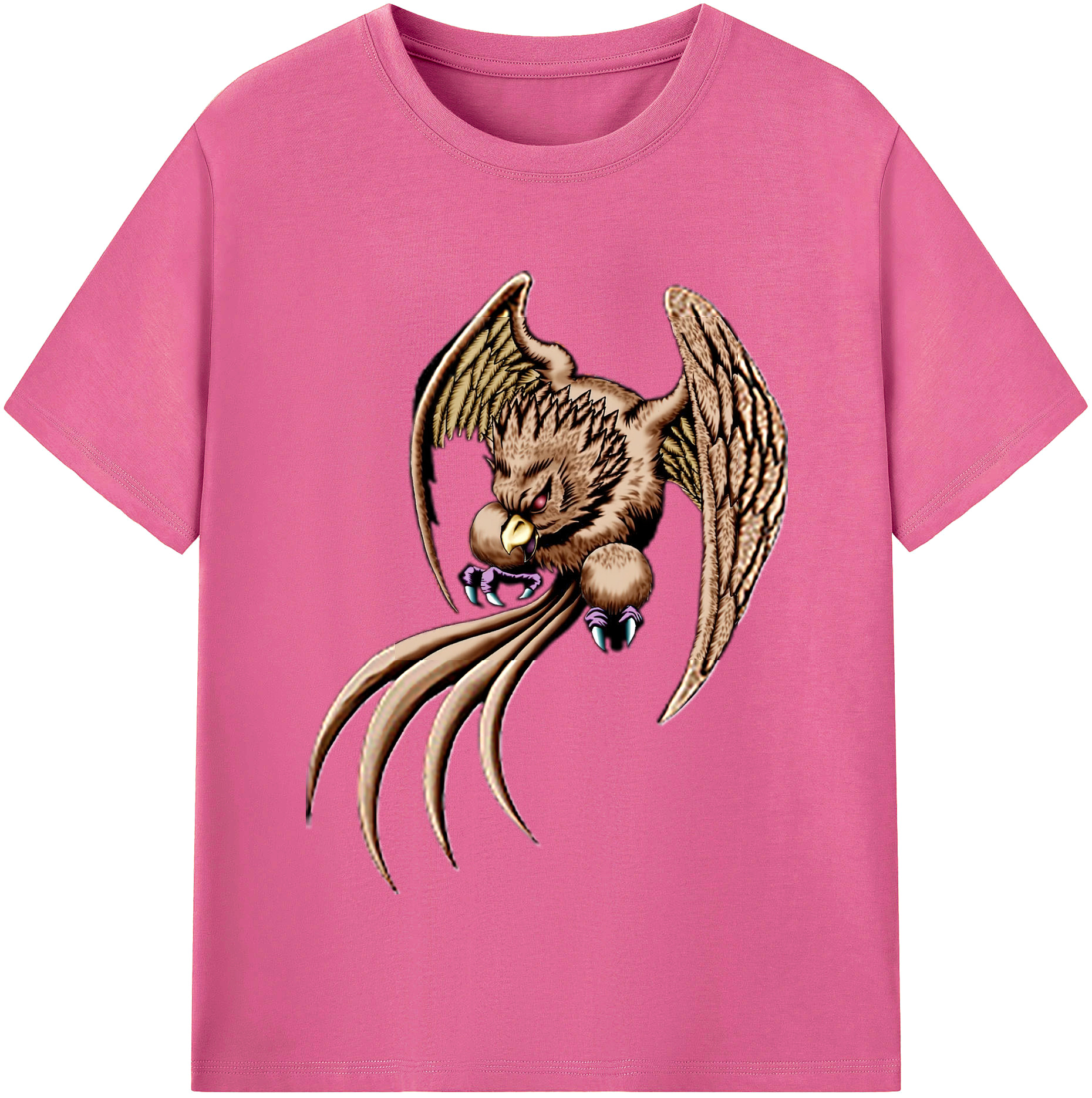 （画像用） 遊☆戯☆王 Yu-Gi-Oh! レディースカジュアルプリントTシャツ（綿100％）