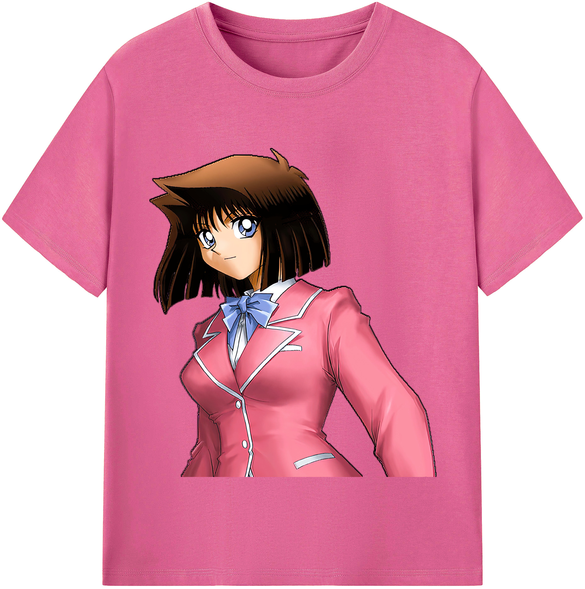 （画像用） 遊☆戯☆王 Yu-Gi-Oh! レディースカジュアルプリントTシャツ（綿100％）