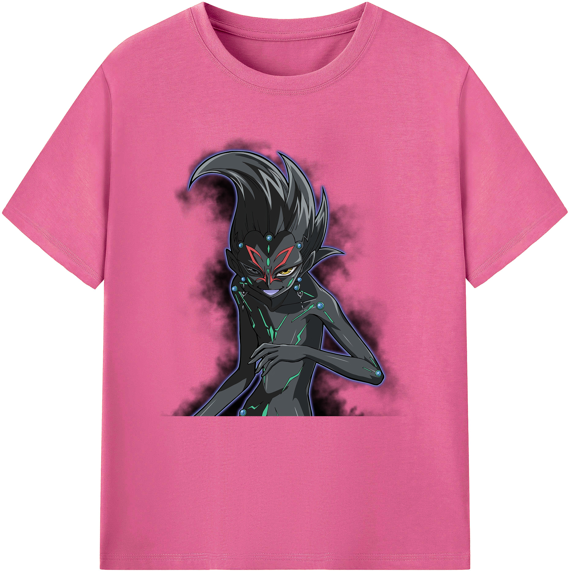 （画像用） 遊☆戯☆王 Yu-Gi-Oh! レディースカジュアルプリントTシャツ（綿100％）