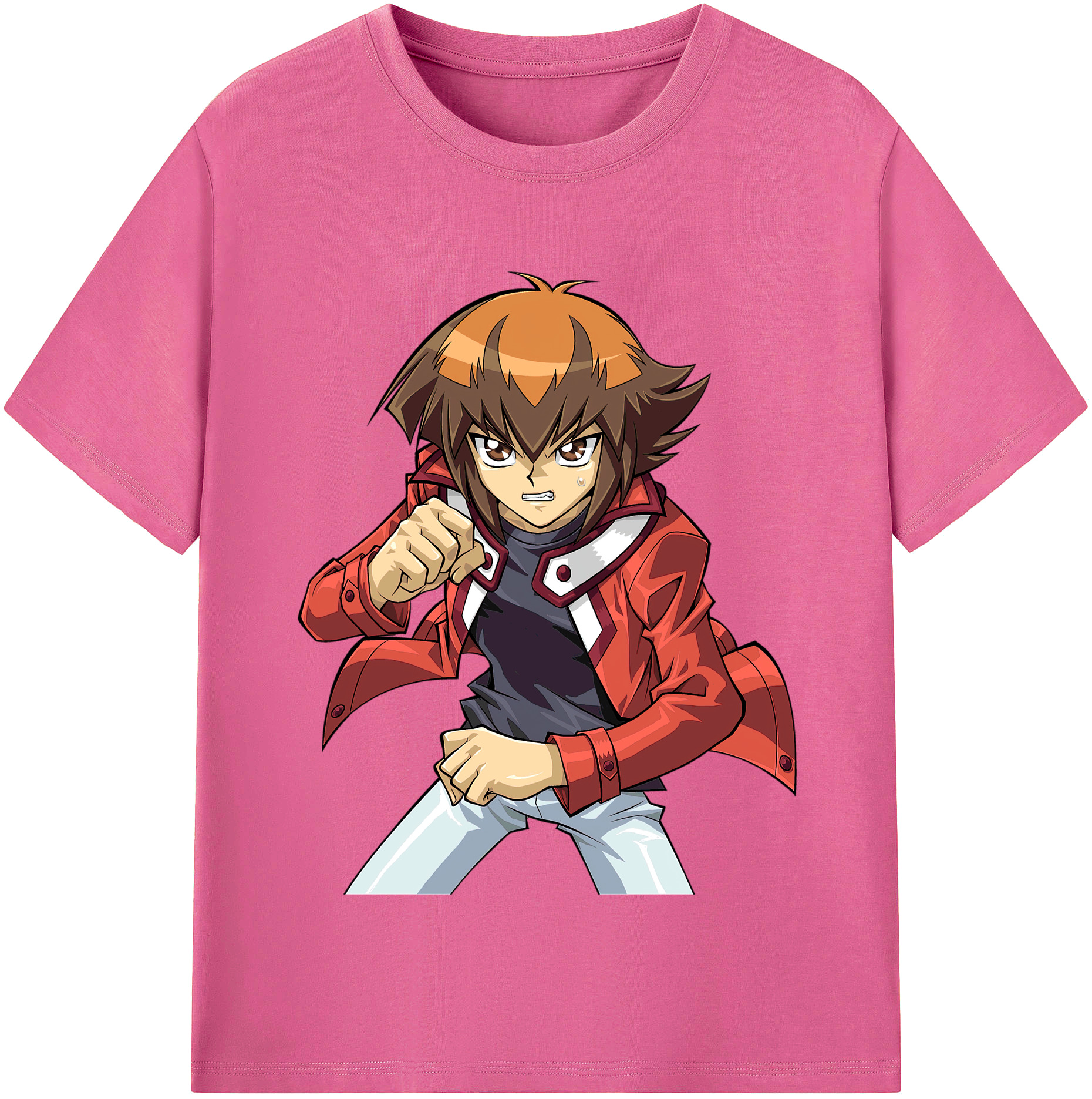 （画像用） 遊☆戯☆王 Yu-Gi-Oh! レディースカジュアルプリントTシャツ（綿100％）