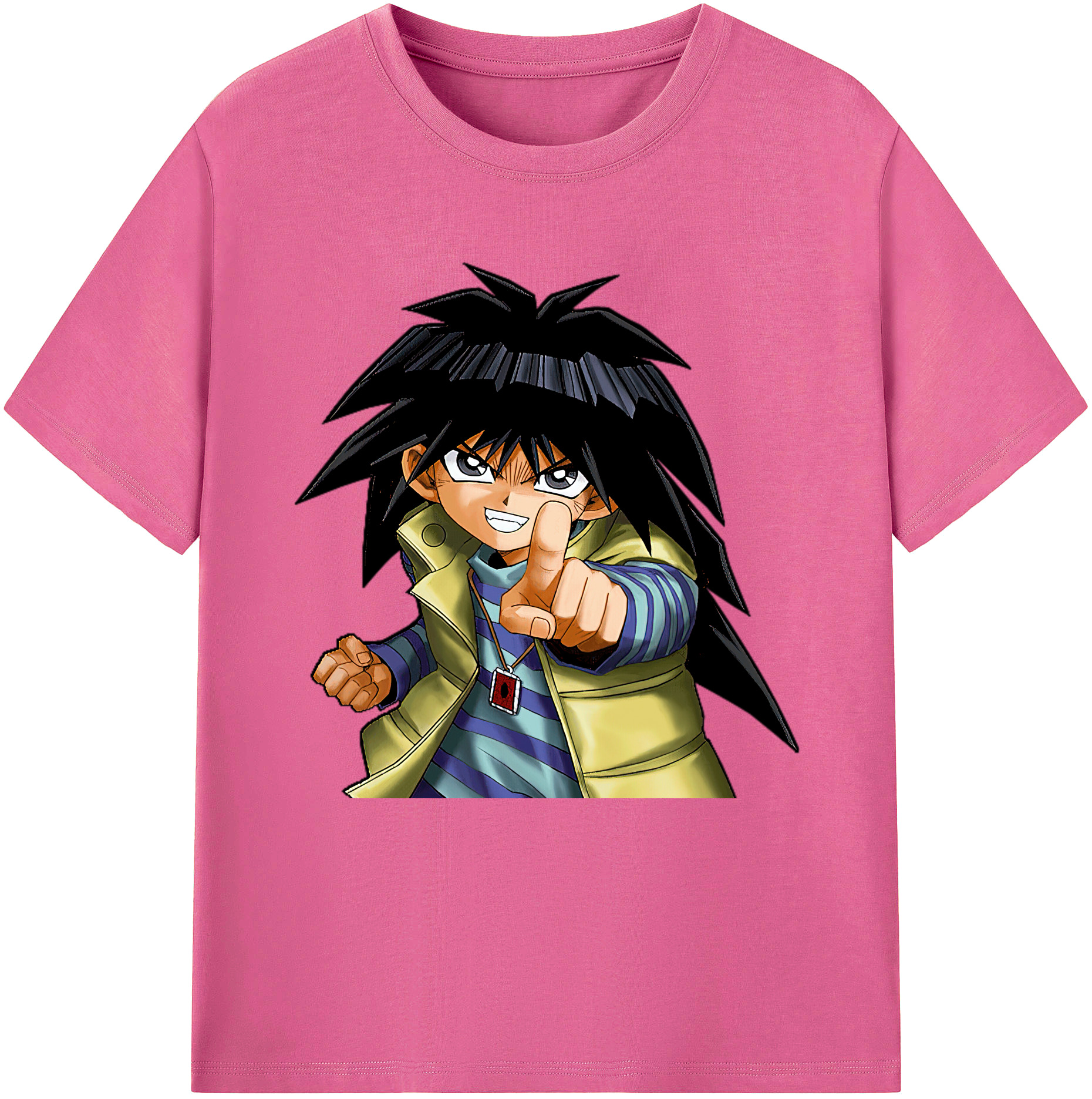 （画像用） 遊☆戯☆王 Yu-Gi-Oh! レディースカジュアルプリントTシャツ（綿100％）