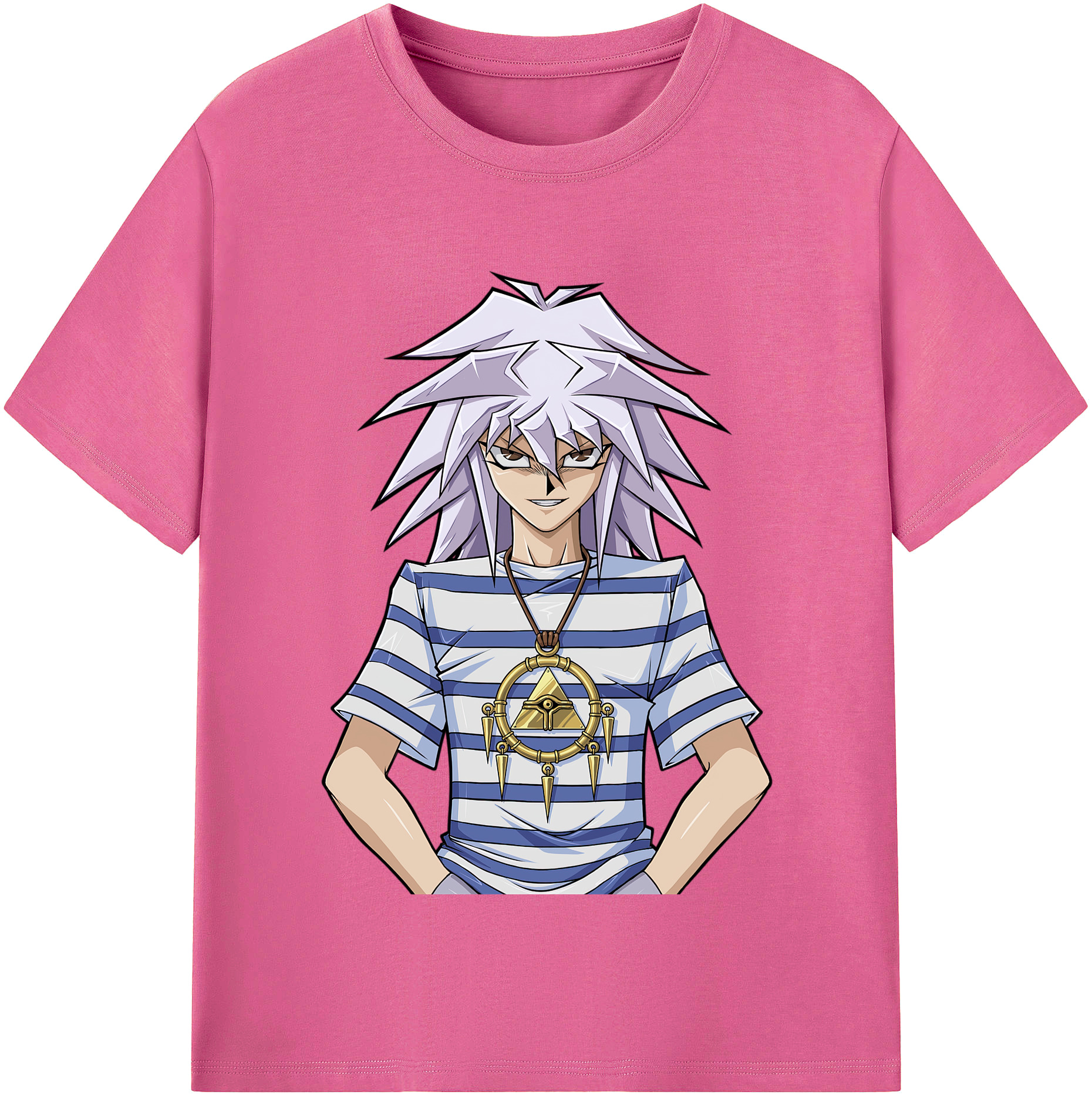 （画像用） 遊☆戯☆王 Yu-Gi-Oh! レディースカジュアルプリントTシャツ（綿100％）