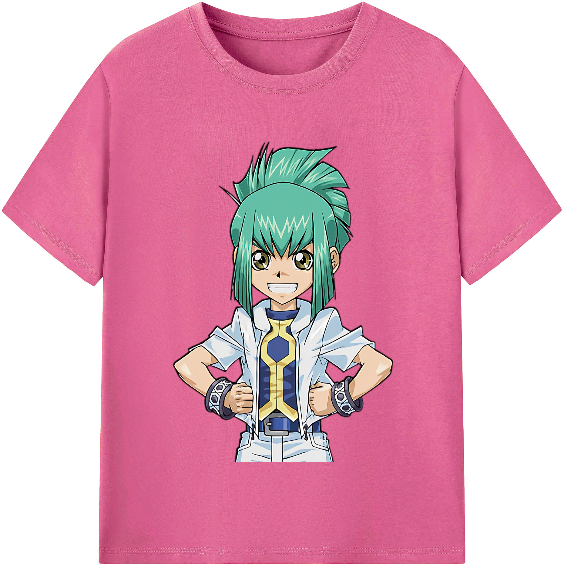 （画像用） 遊☆戯☆王 Yu-Gi-Oh! レディースカジュアルプリントTシャツ（綿100％）