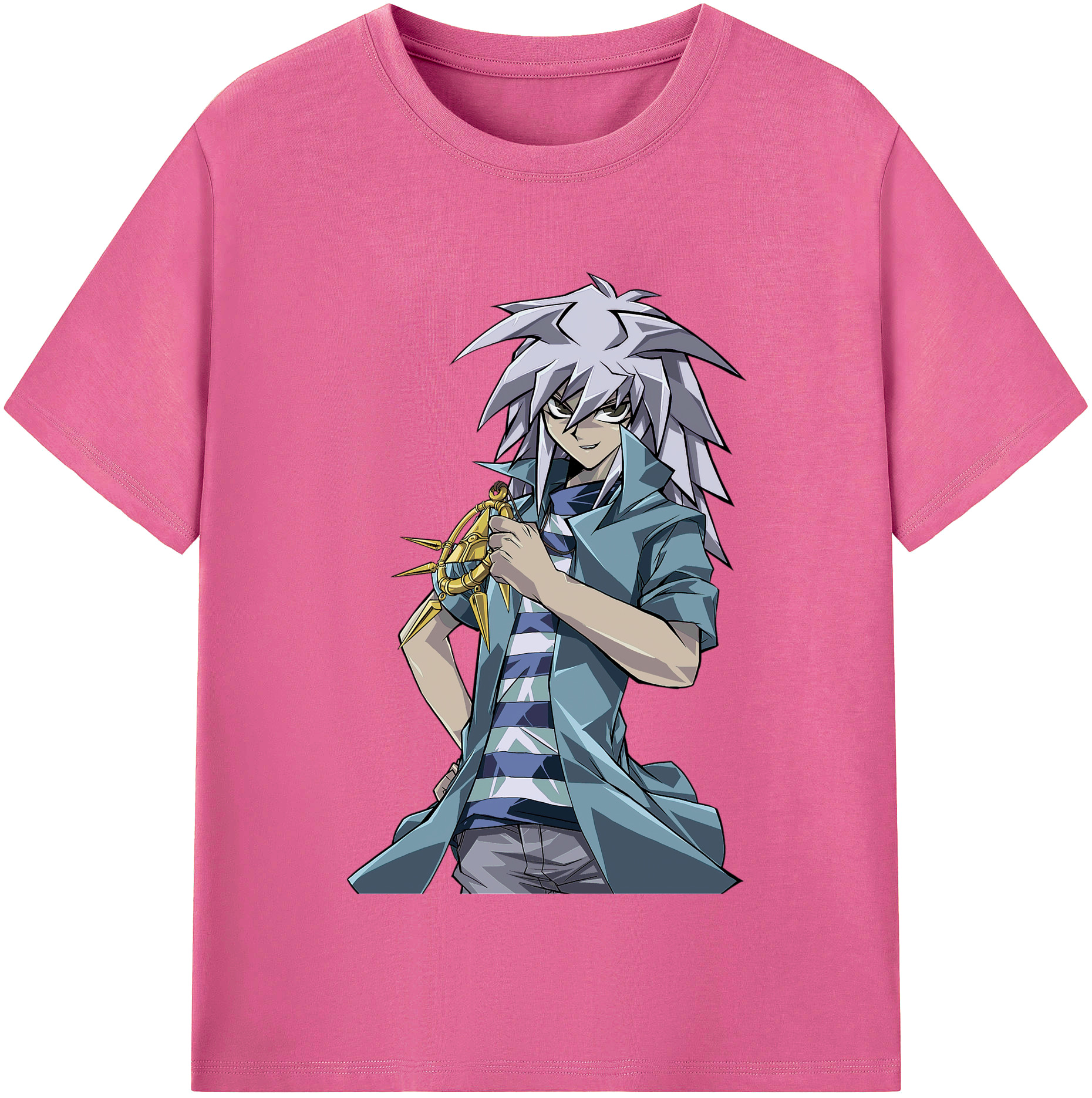 （画像用） 遊☆戯☆王 Yu-Gi-Oh! レディースカジュアルプリントTシャツ（綿100％）