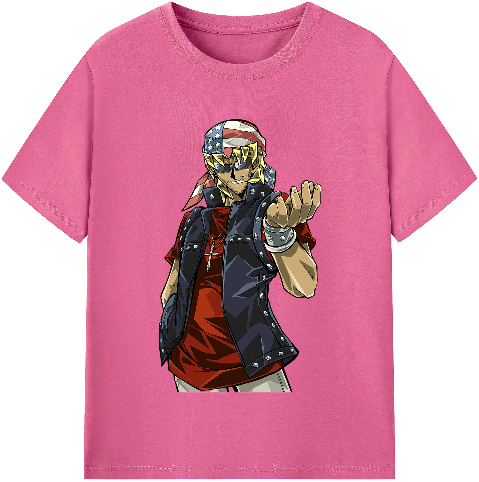 （画像用） 遊☆戯☆王 Yu-Gi-Oh! レディースカジュアルプリントTシャツ（綿100％）