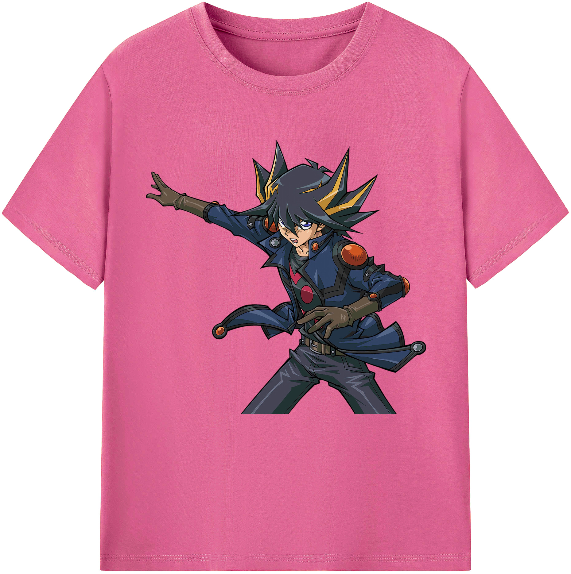 （画像用） 遊☆戯☆王 Yu-Gi-Oh! レディースカジュアルプリントTシャツ（綿100％）