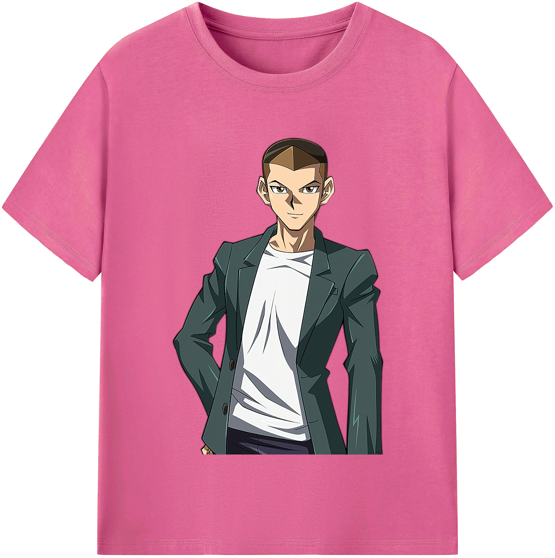 （画像用） 遊☆戯☆王 Yu-Gi-Oh! レディースカジュアルプリントTシャツ（綿100％）