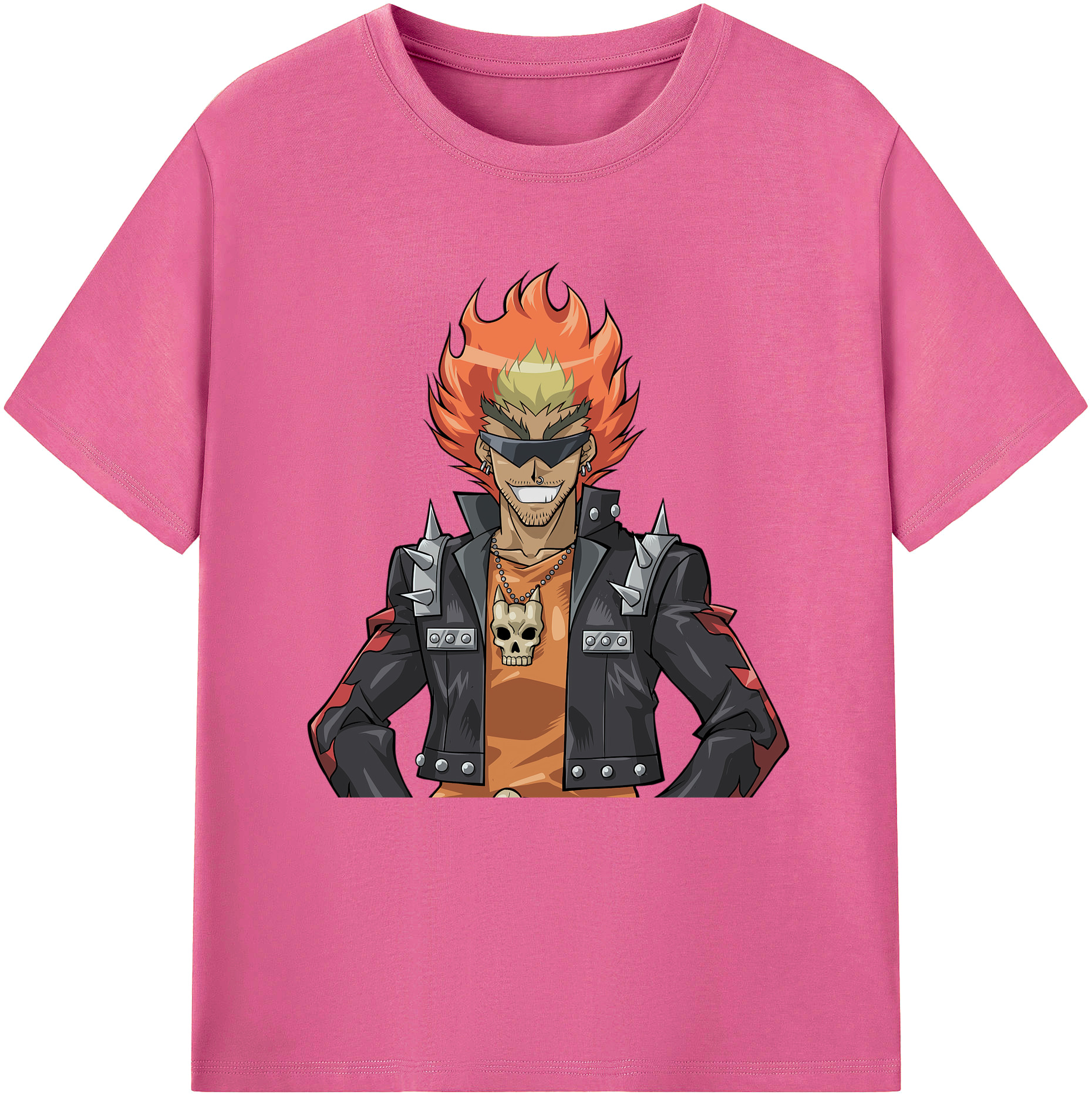 （画像用） 遊☆戯☆王 Yu-Gi-Oh! レディースカジュアルプリントTシャツ（綿100％）