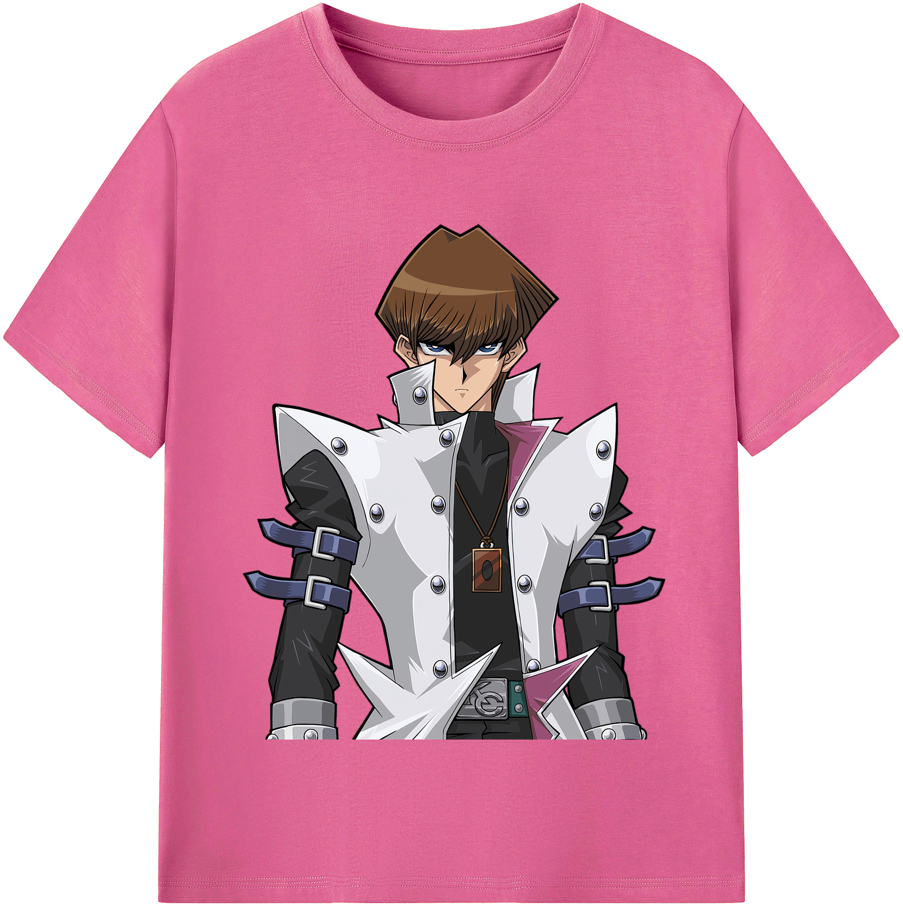 （画像用） 遊☆戯☆王 Yu-Gi-Oh! レディースカジュアルプリントTシャツ（綿100％）