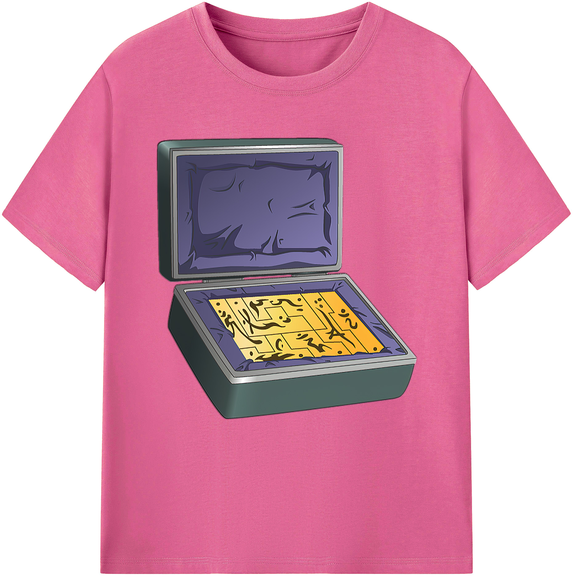 （画像用） 遊☆戯☆王 Yu-Gi-Oh! レディースカジュアルプリントTシャツ（綿100％）
