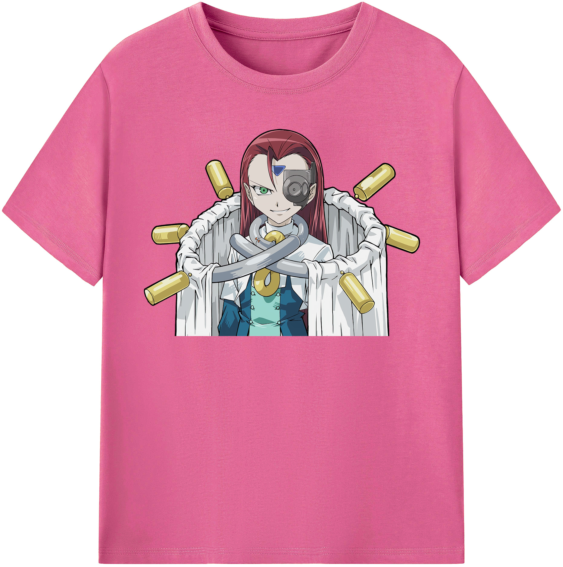 （画像用） 遊☆戯☆王 Yu-Gi-Oh! レディースカジュアルプリントTシャツ（綿100％）