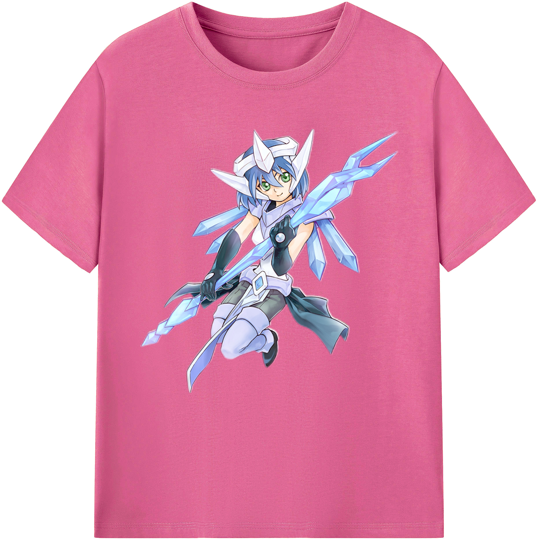 （画像用） 遊☆戯☆王 Yu-Gi-Oh! レディースカジュアルプリントTシャツ（綿100％）