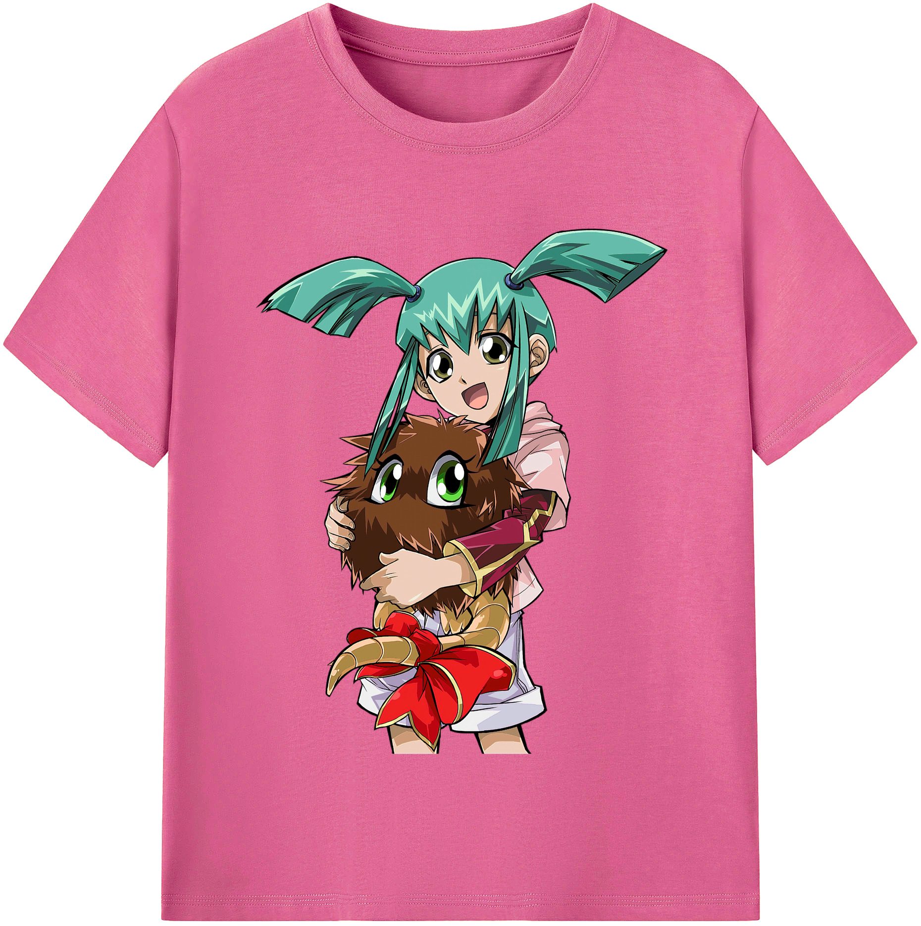 （画像用） 遊☆戯☆王 Yu-Gi-Oh! レディースカジュアルプリントTシャツ（綿100％）