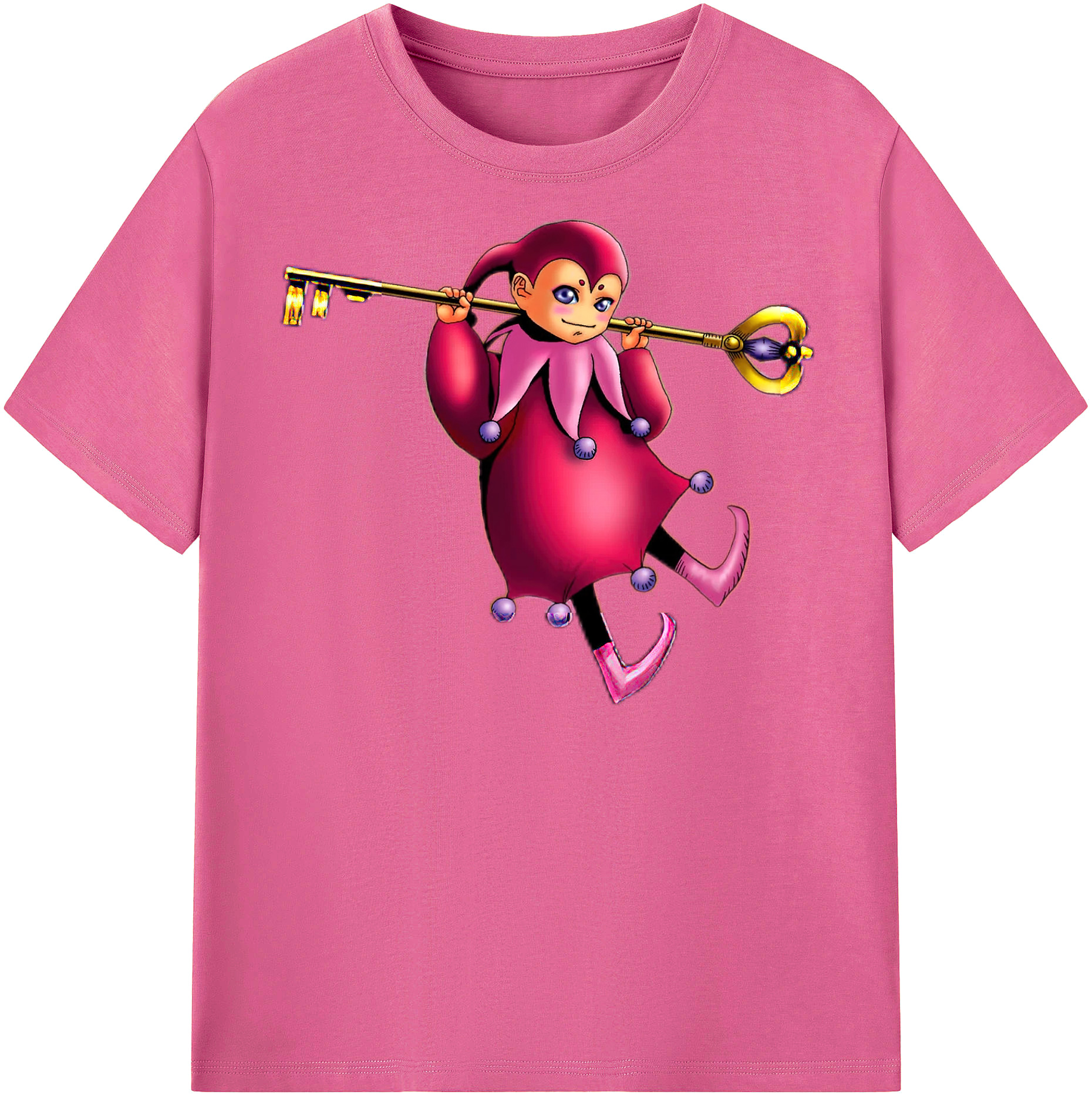 （画像用） 遊☆戯☆王 Yu-Gi-Oh! レディースカジュアルプリントTシャツ（綿100％）